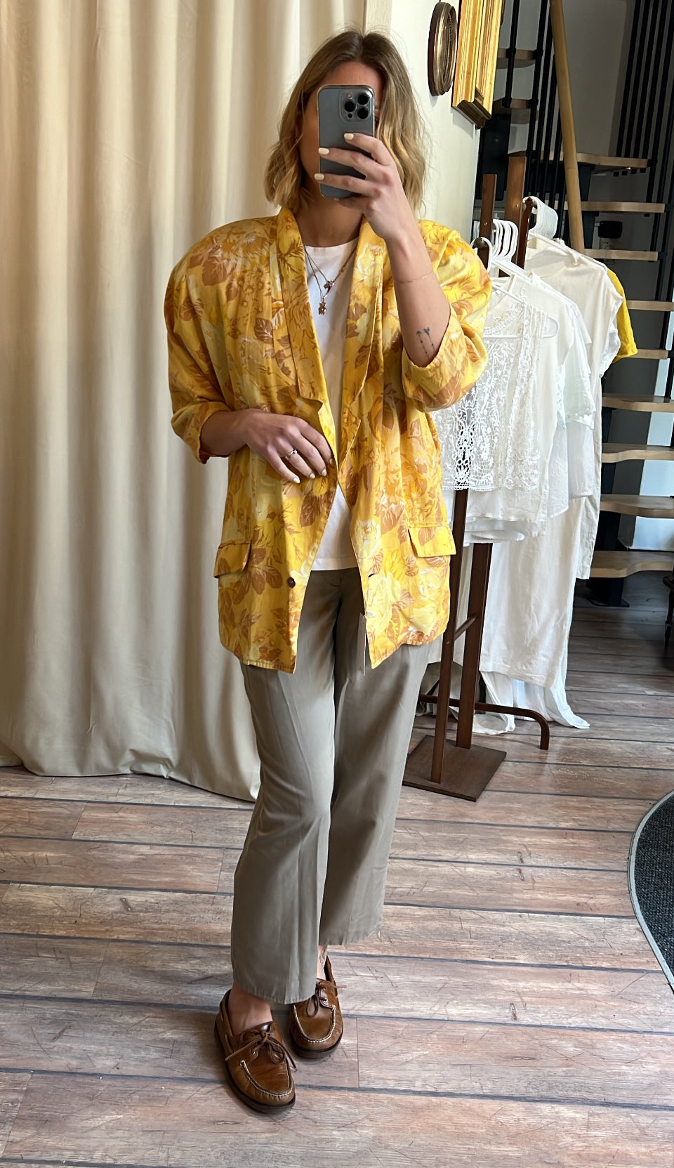 BLAZER FANTASIA GIALLO