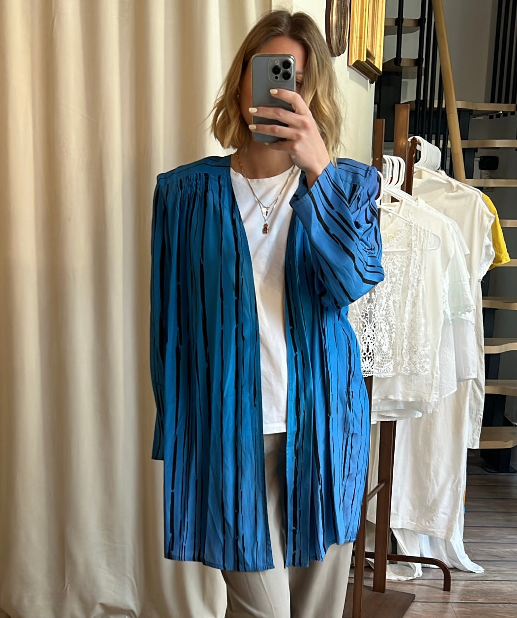CARDIGAN MISTO SETA