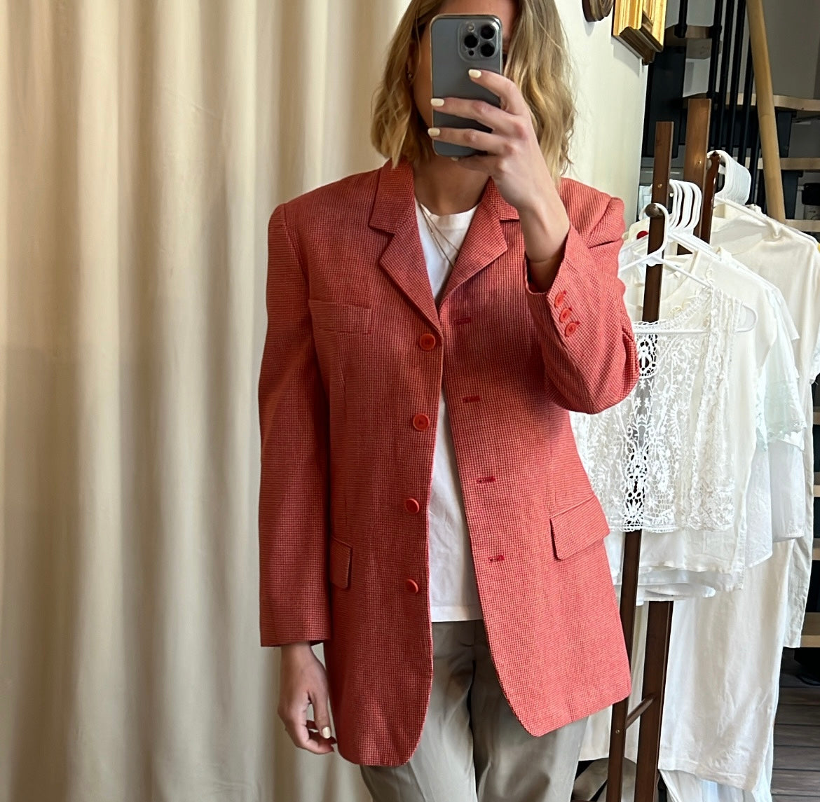 BLAZER PIED DE POULE