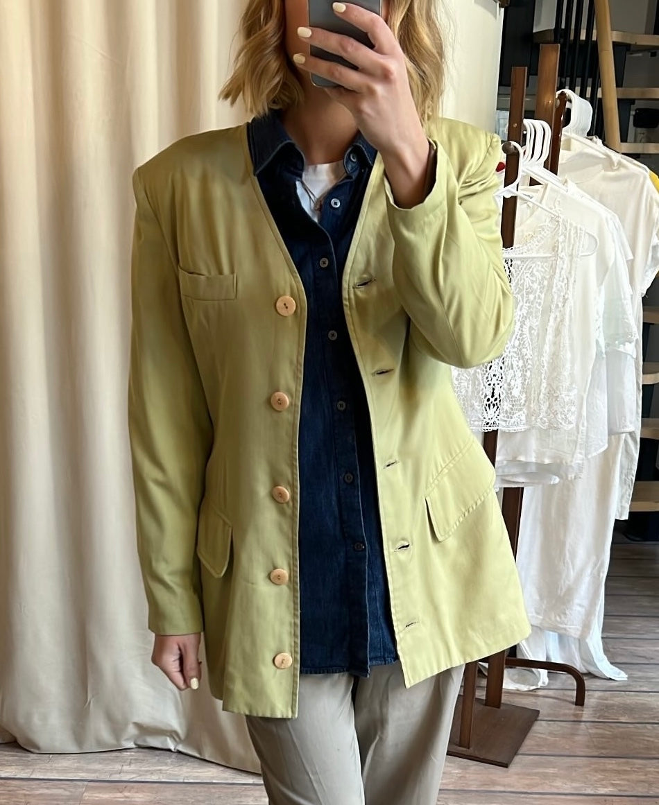 BLAZER VERDE CHIARO