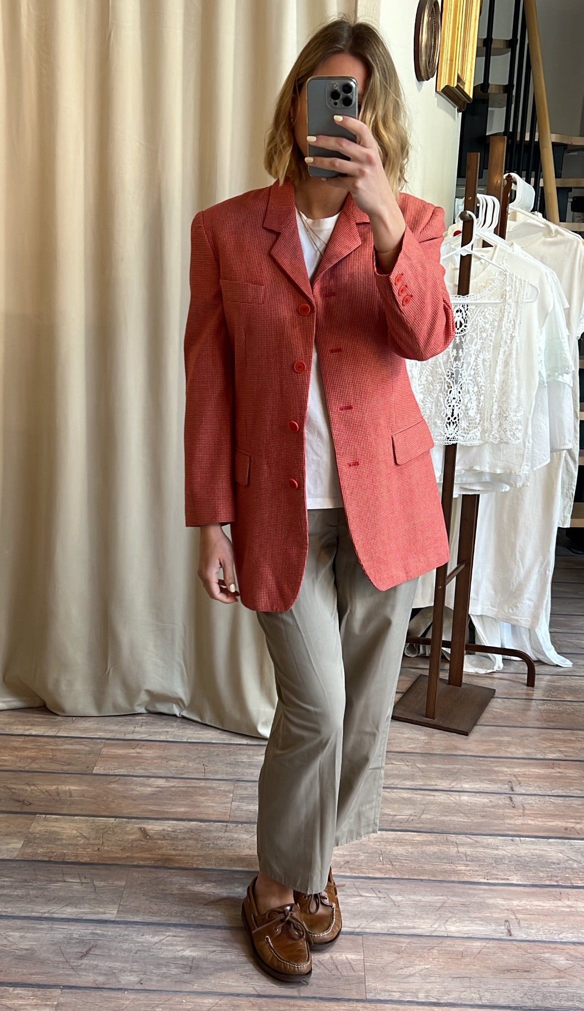 BLAZER PIED DE POULE