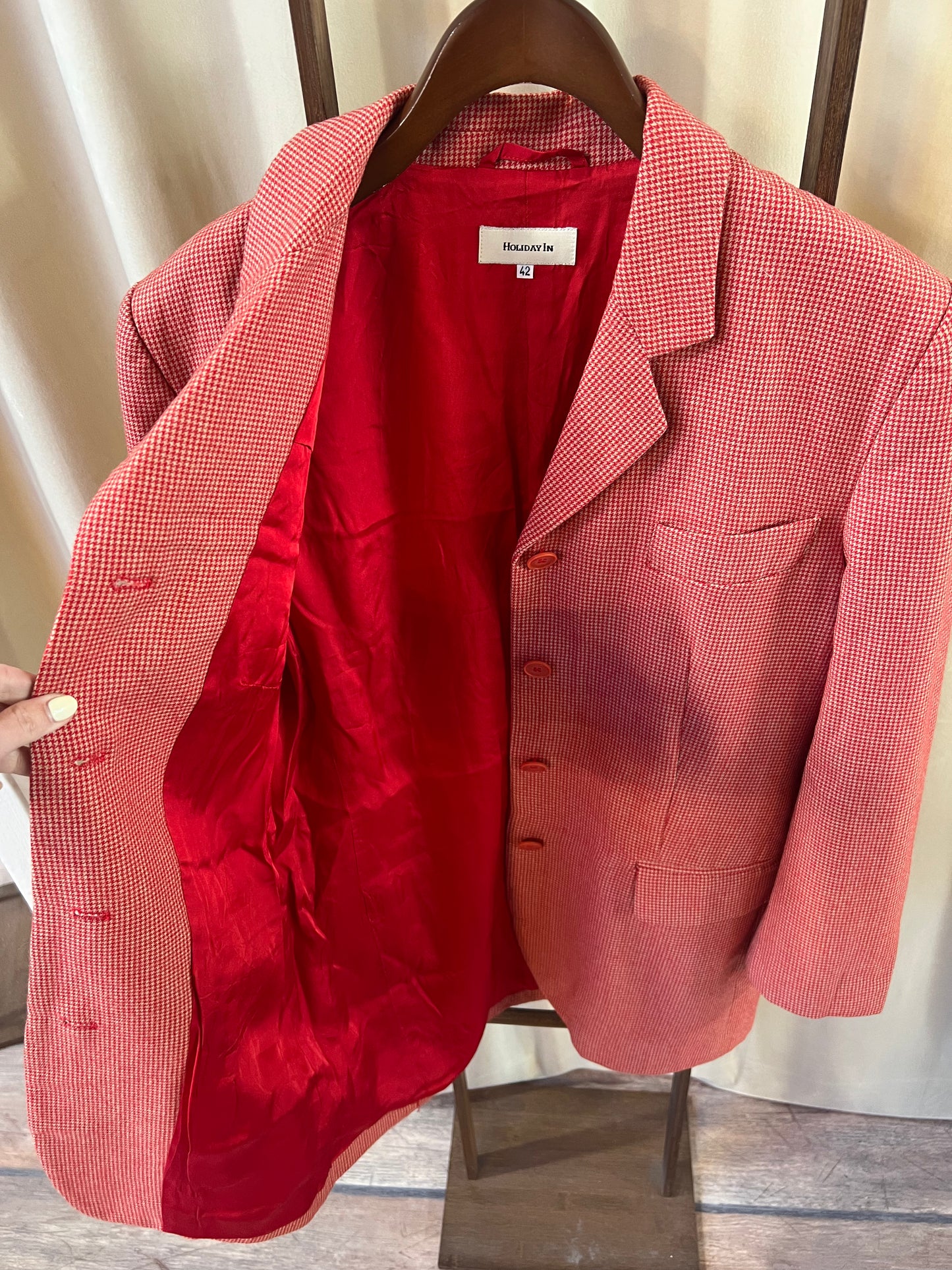 BLAZER PIED DE POULE