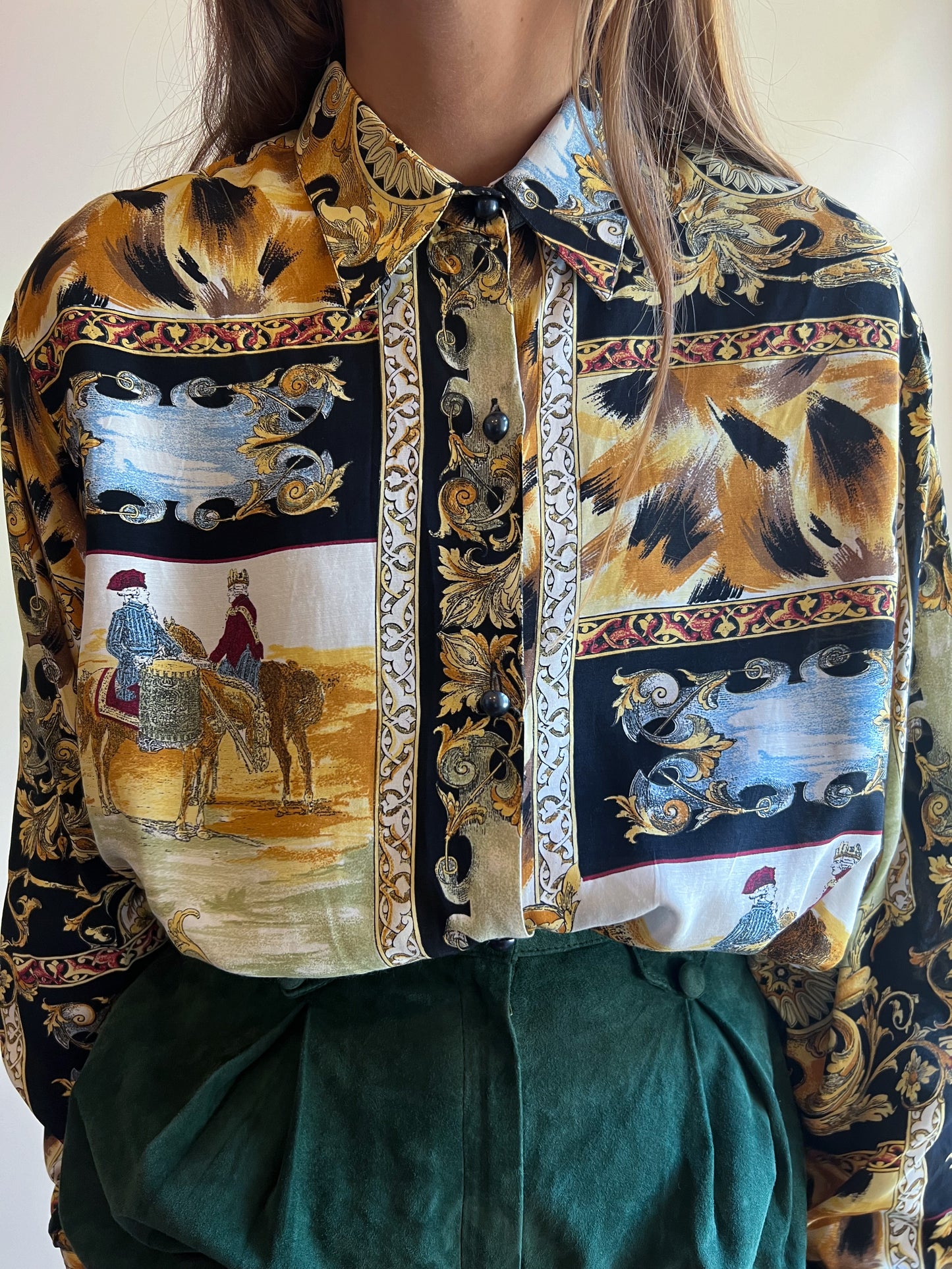 CAMICIA STAMPA BAROCCA