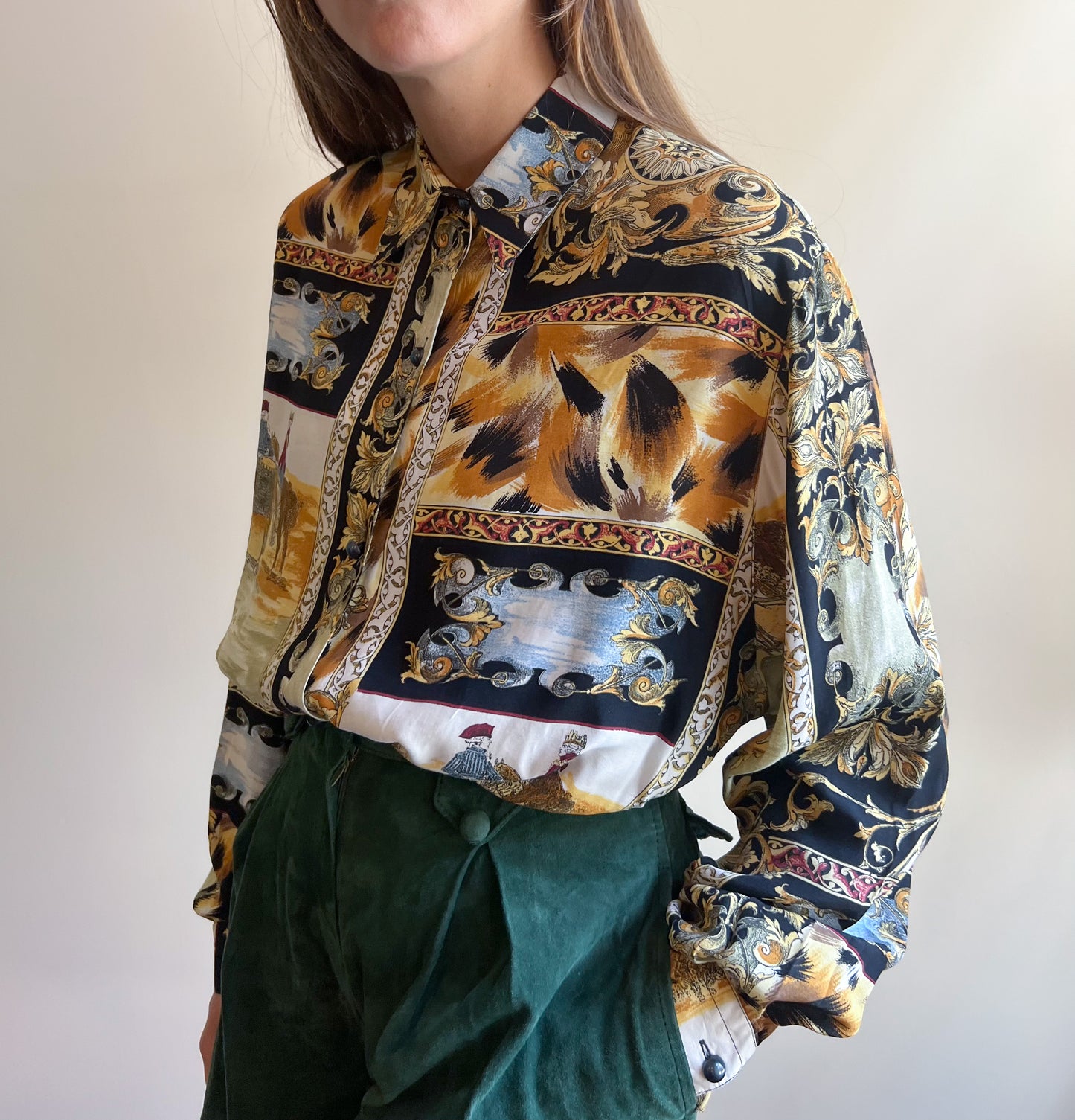 CAMICIA STAMPA BAROCCA