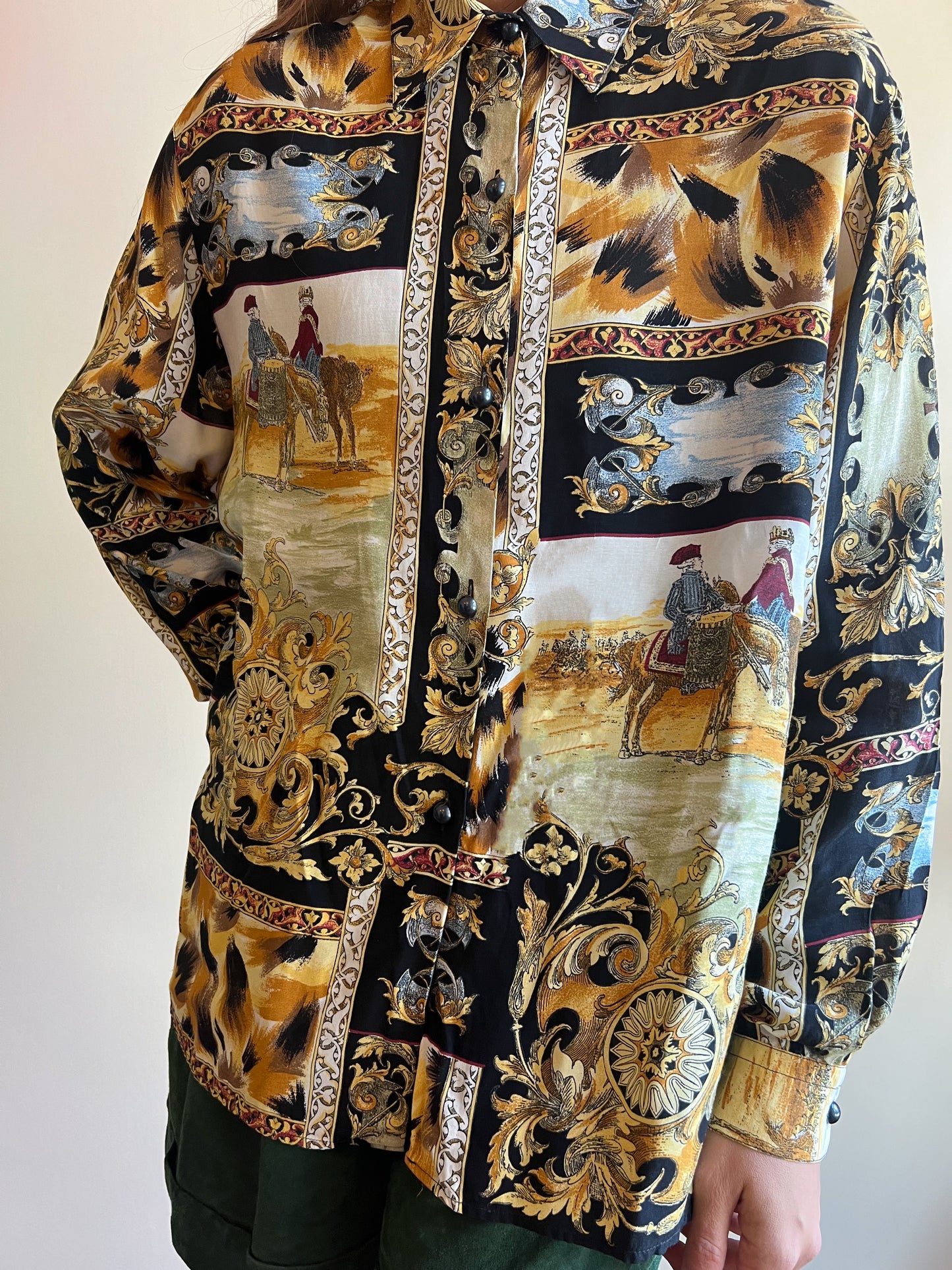 CAMICIA STAMPA BAROCCA