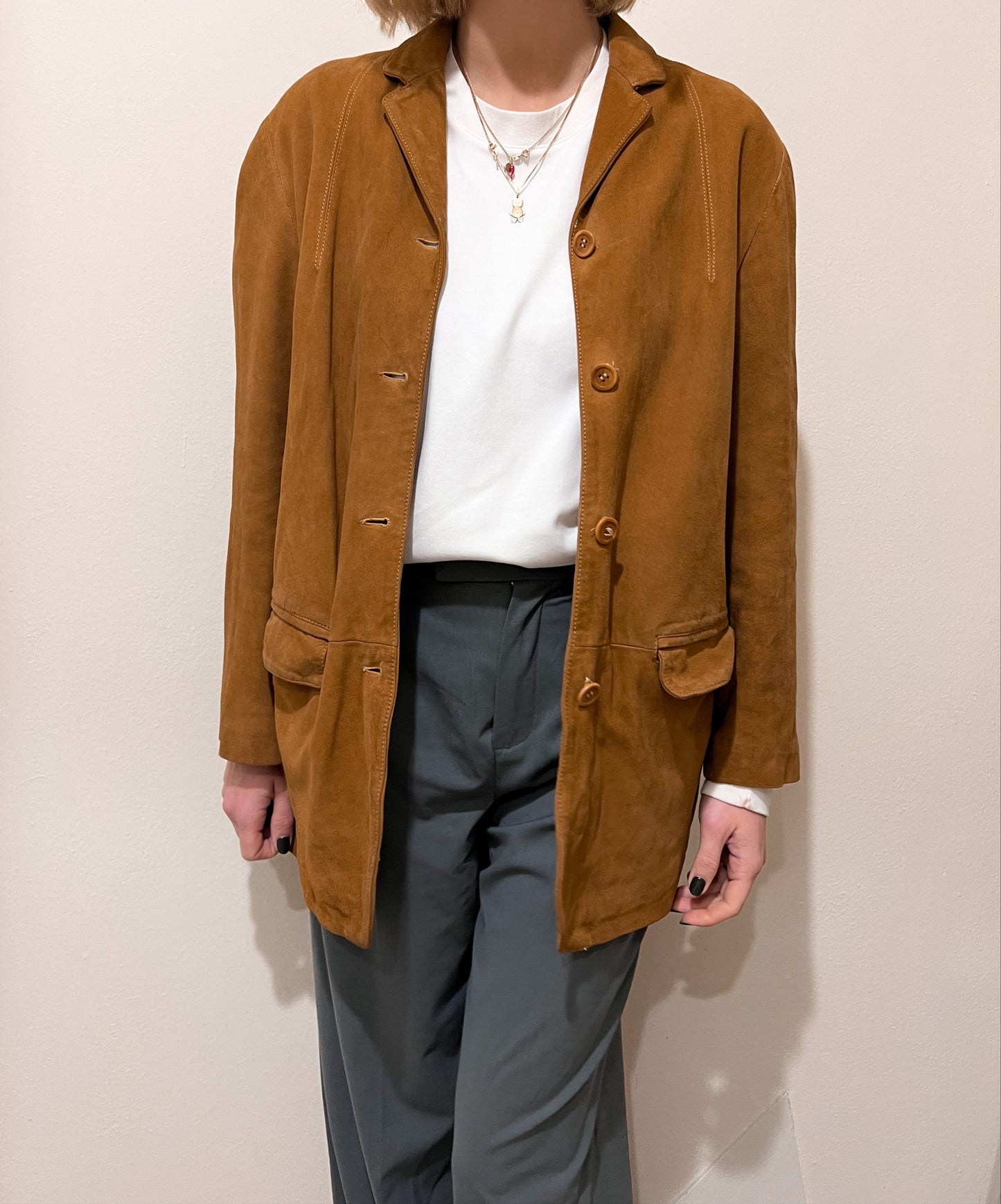 BLAZER IN SUEDE