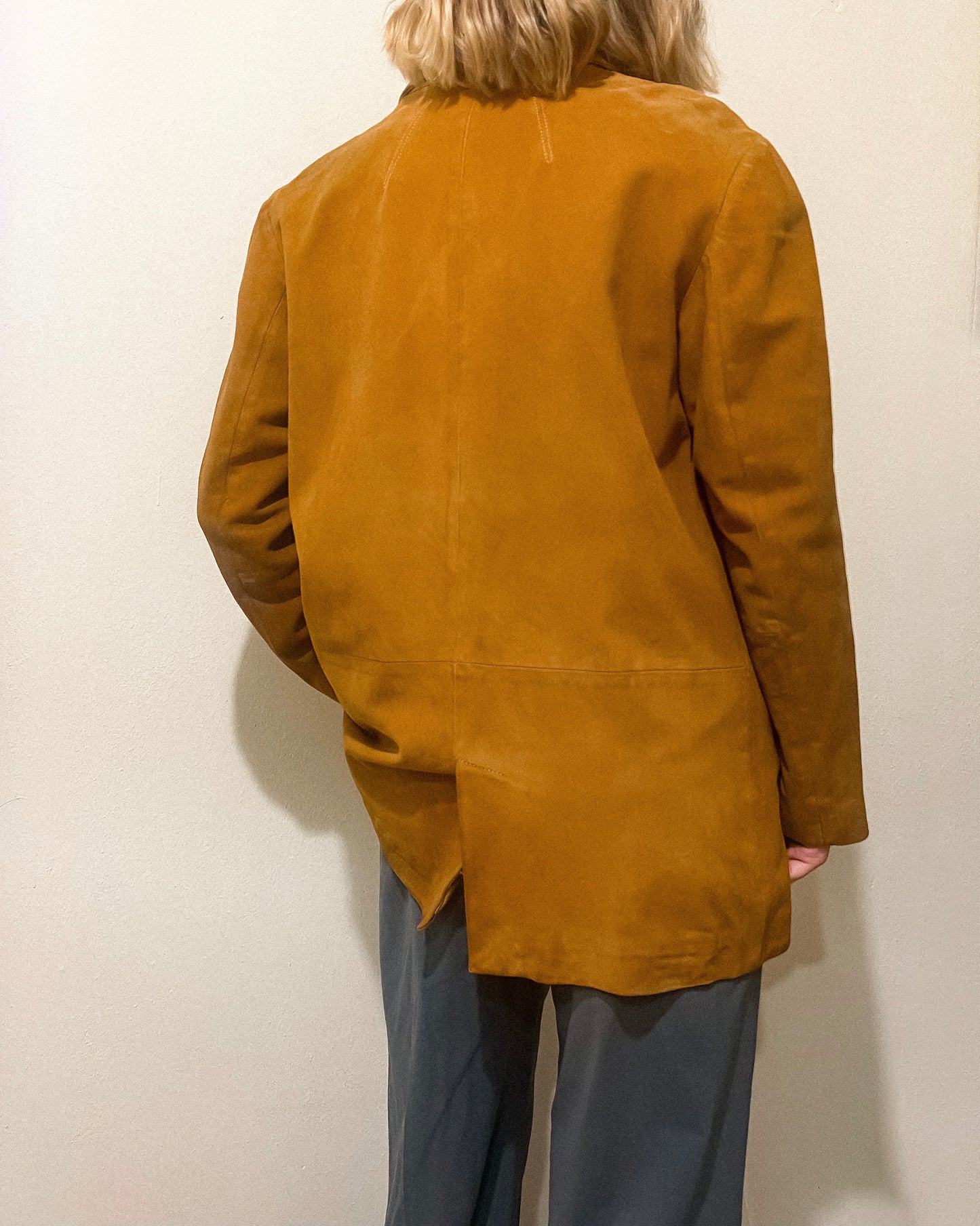 BLAZER IN SUEDE