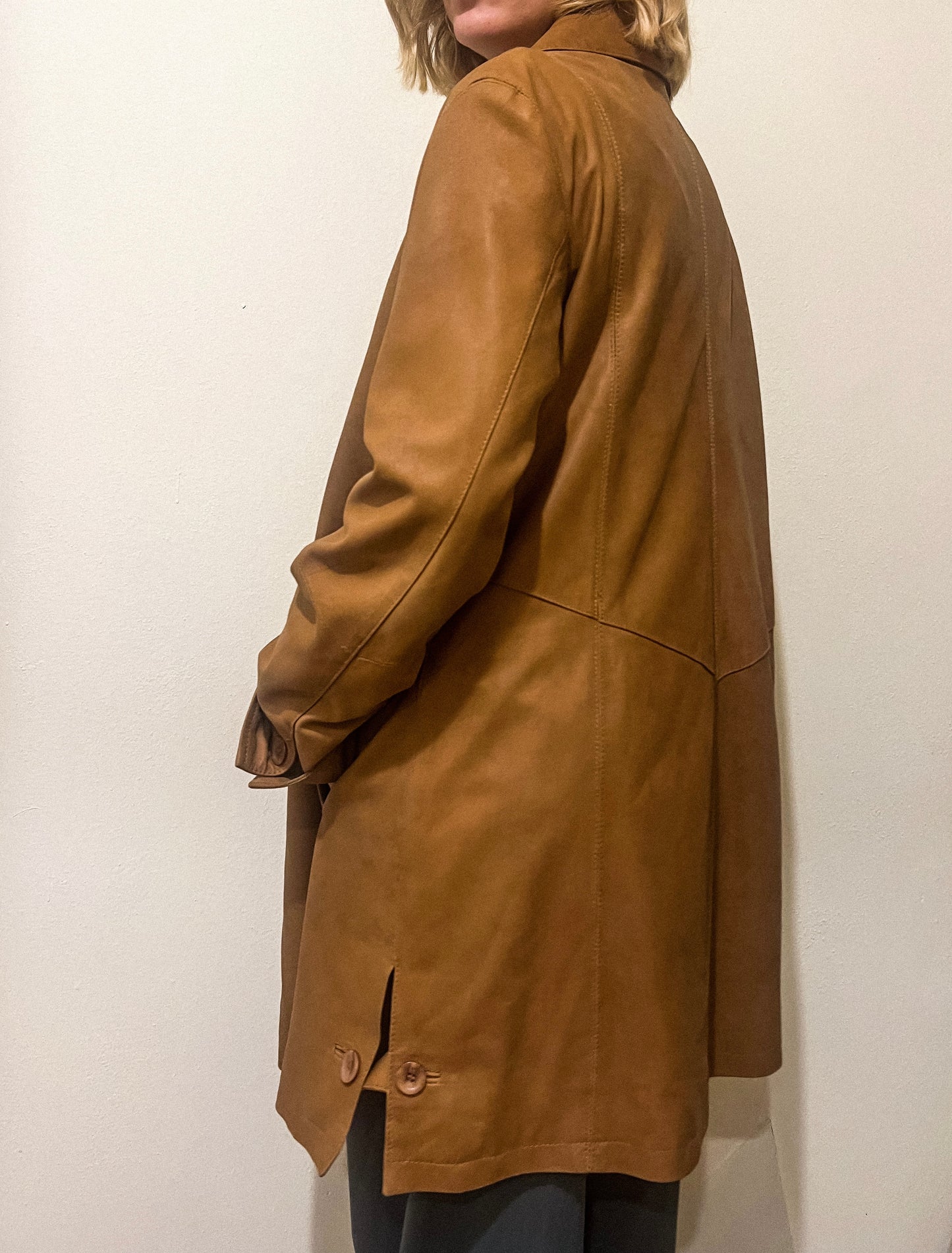 GIACCA LUNGA IN PELLE