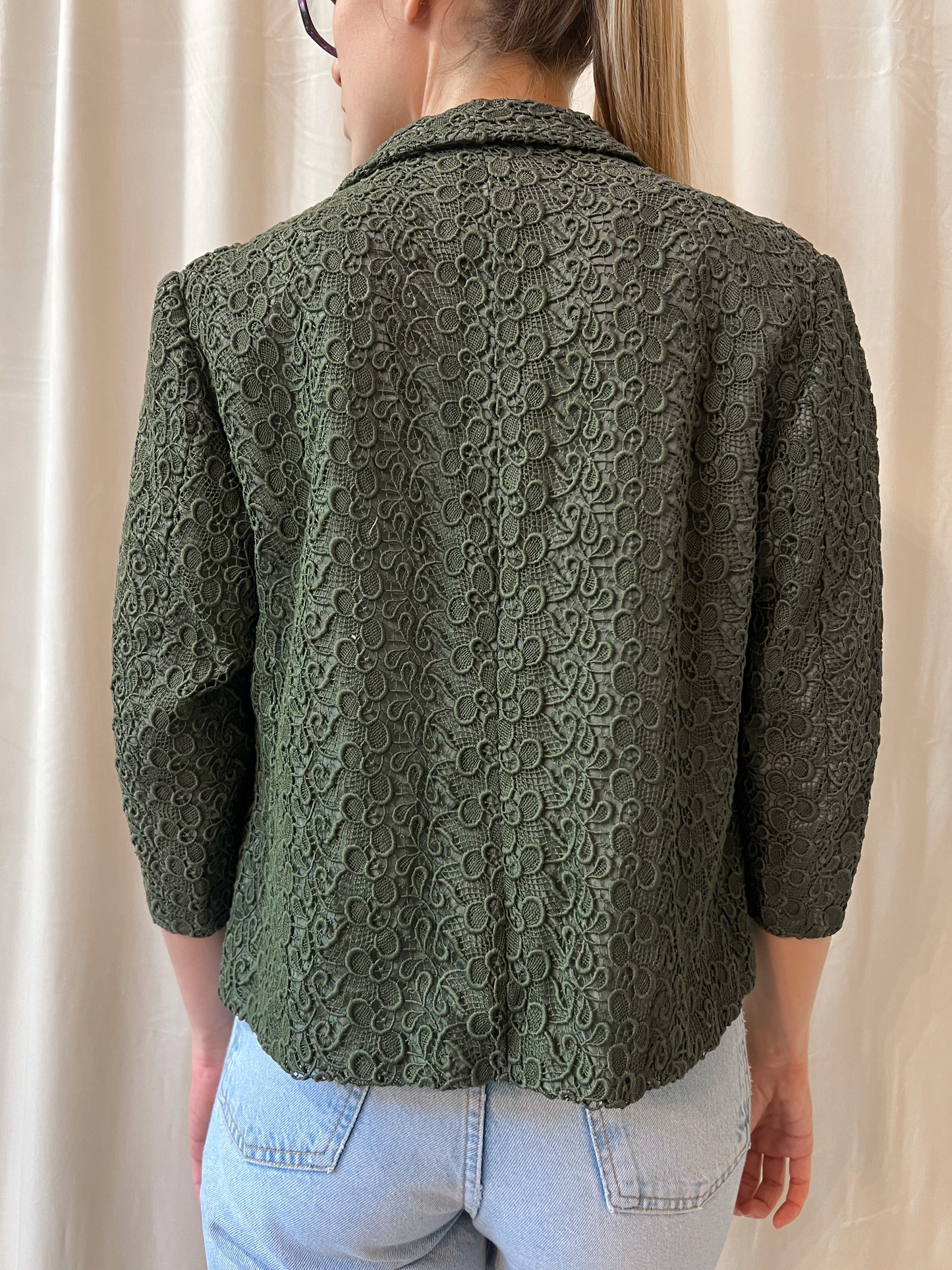GIACCA PIZZO MACRAMÈ