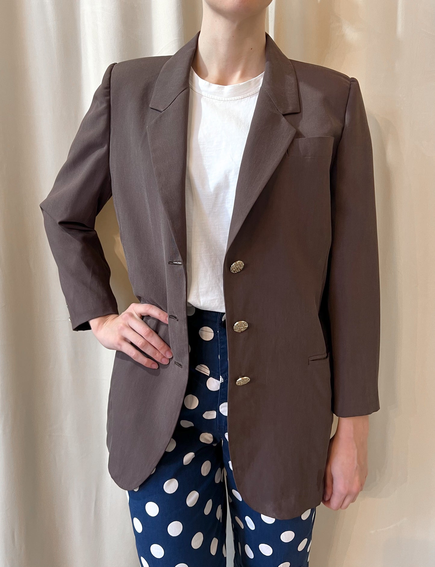BLAZER MARRONE