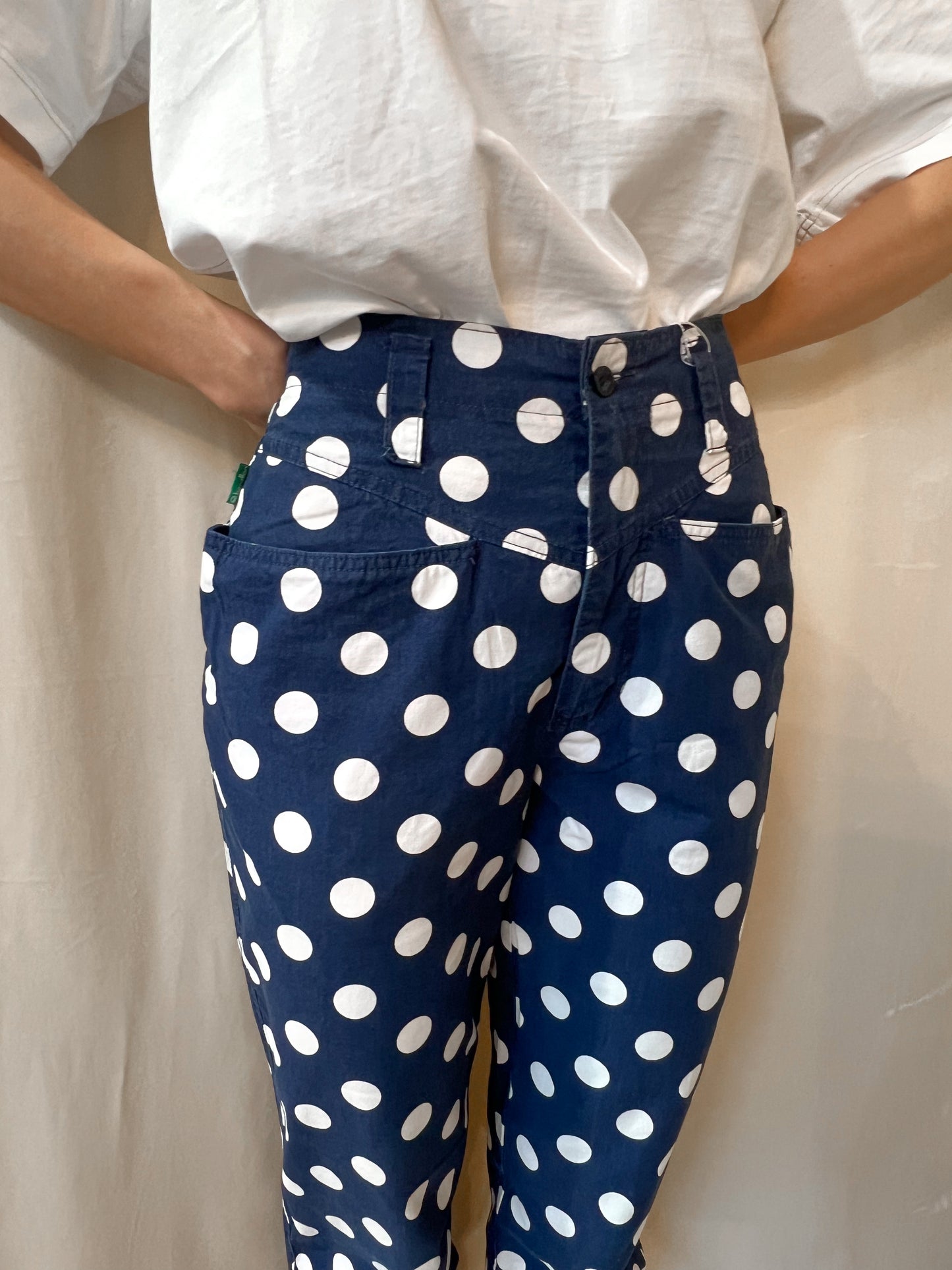 PANTALONE POIS BENETTON