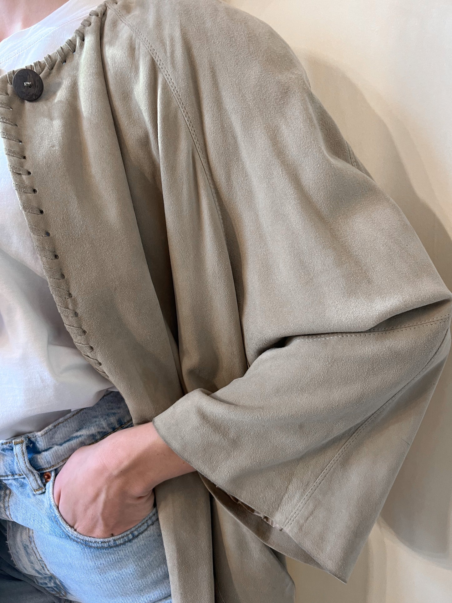 GIACCA IN SUEDE BASILE