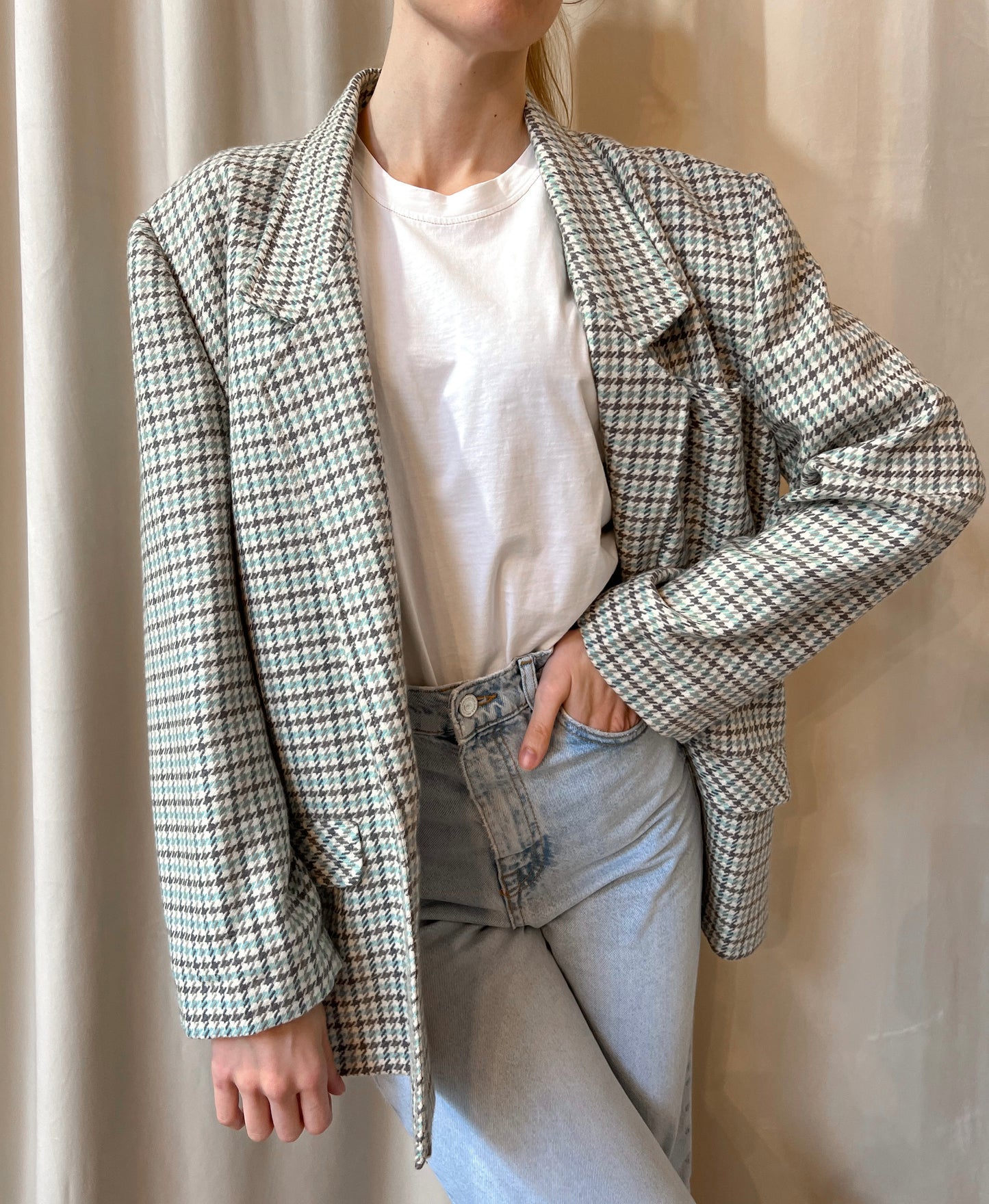 BLAZER PIED DE POULE