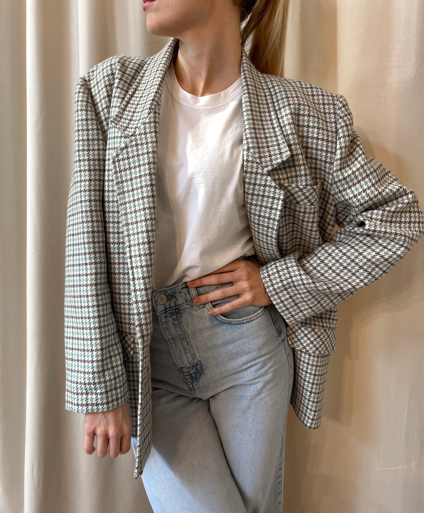 BLAZER PIED DE POULE