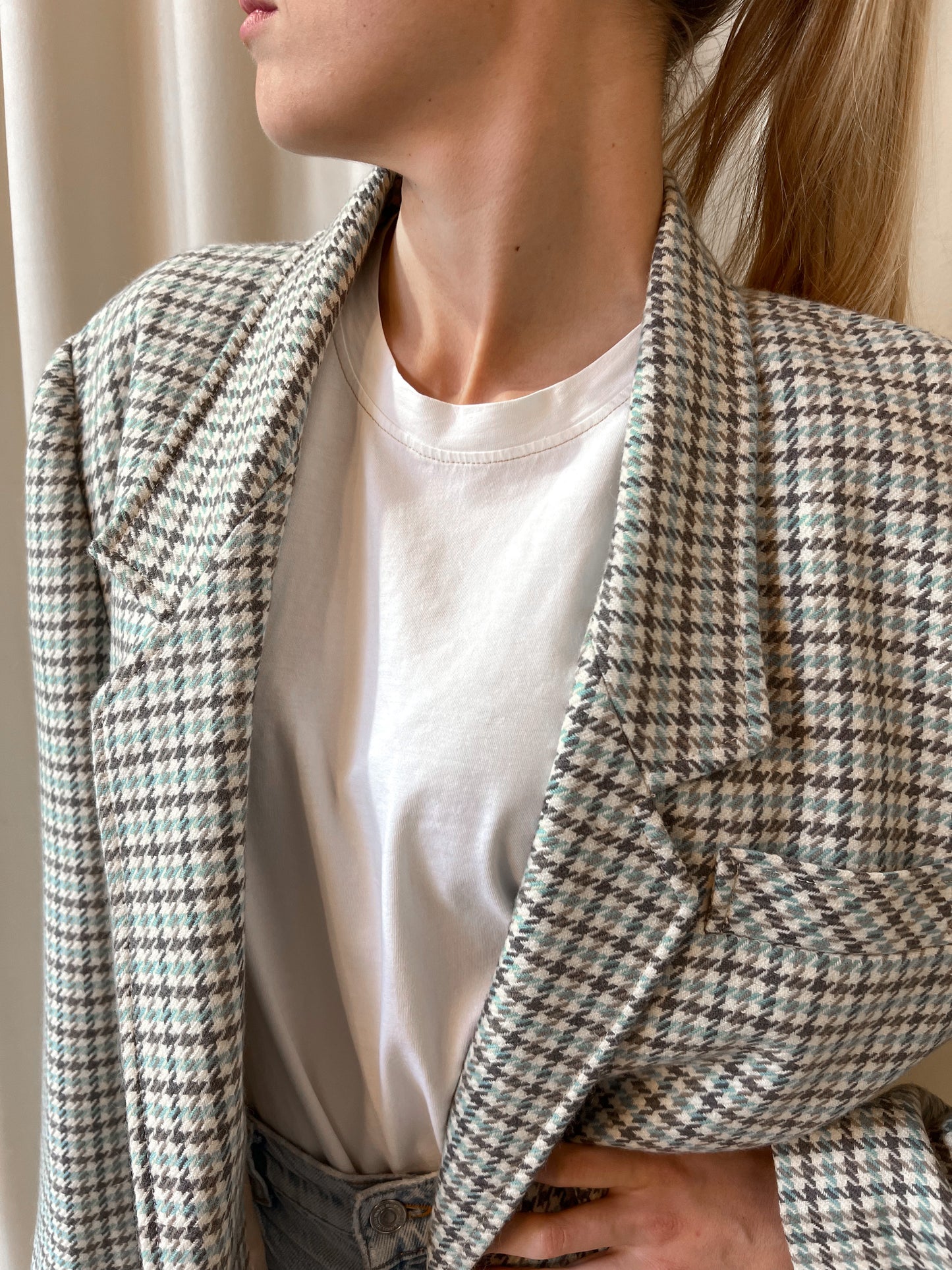 BLAZER PIED DE POULE