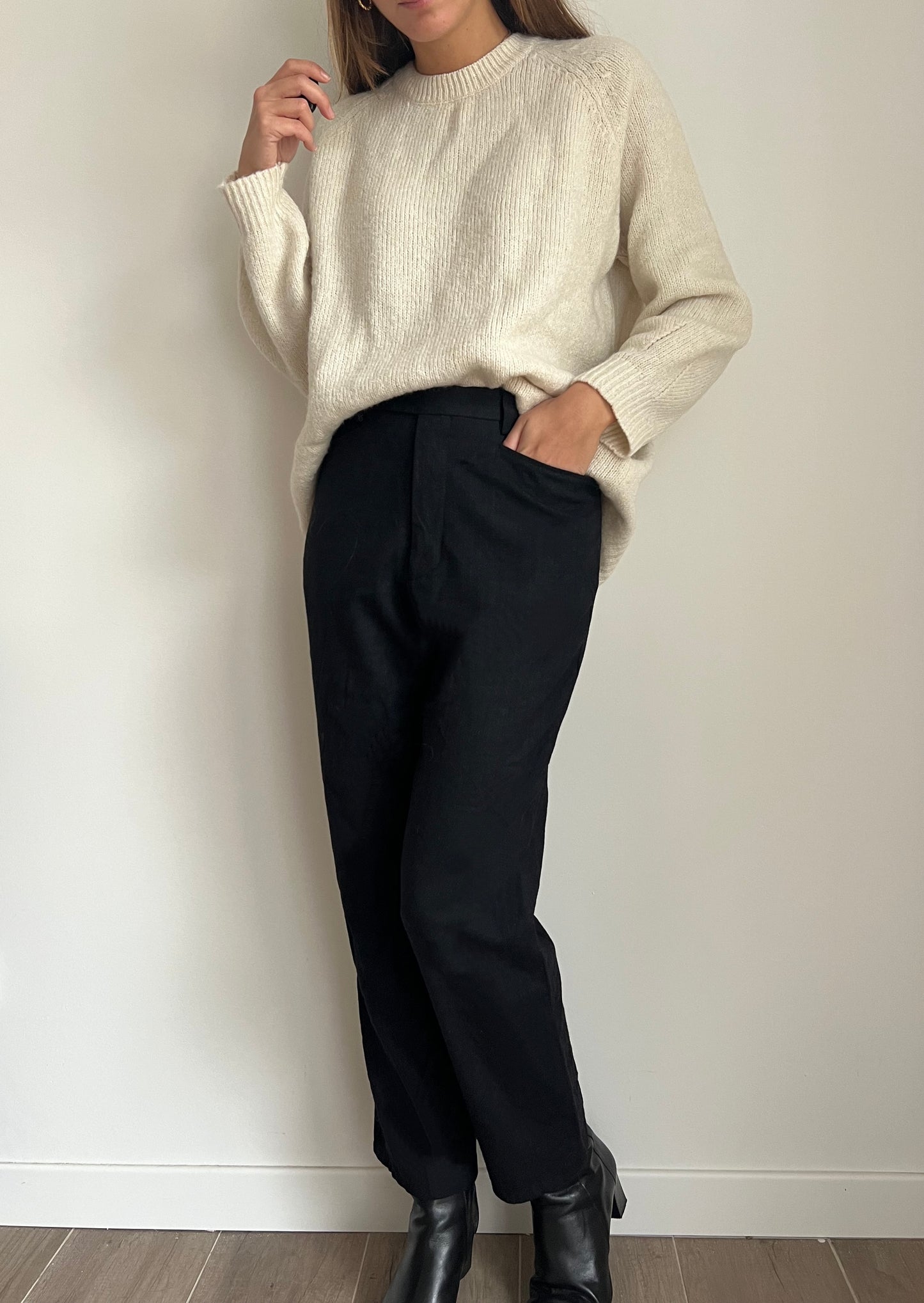 PANTALONI LANA YVES SAINT LAURENT
