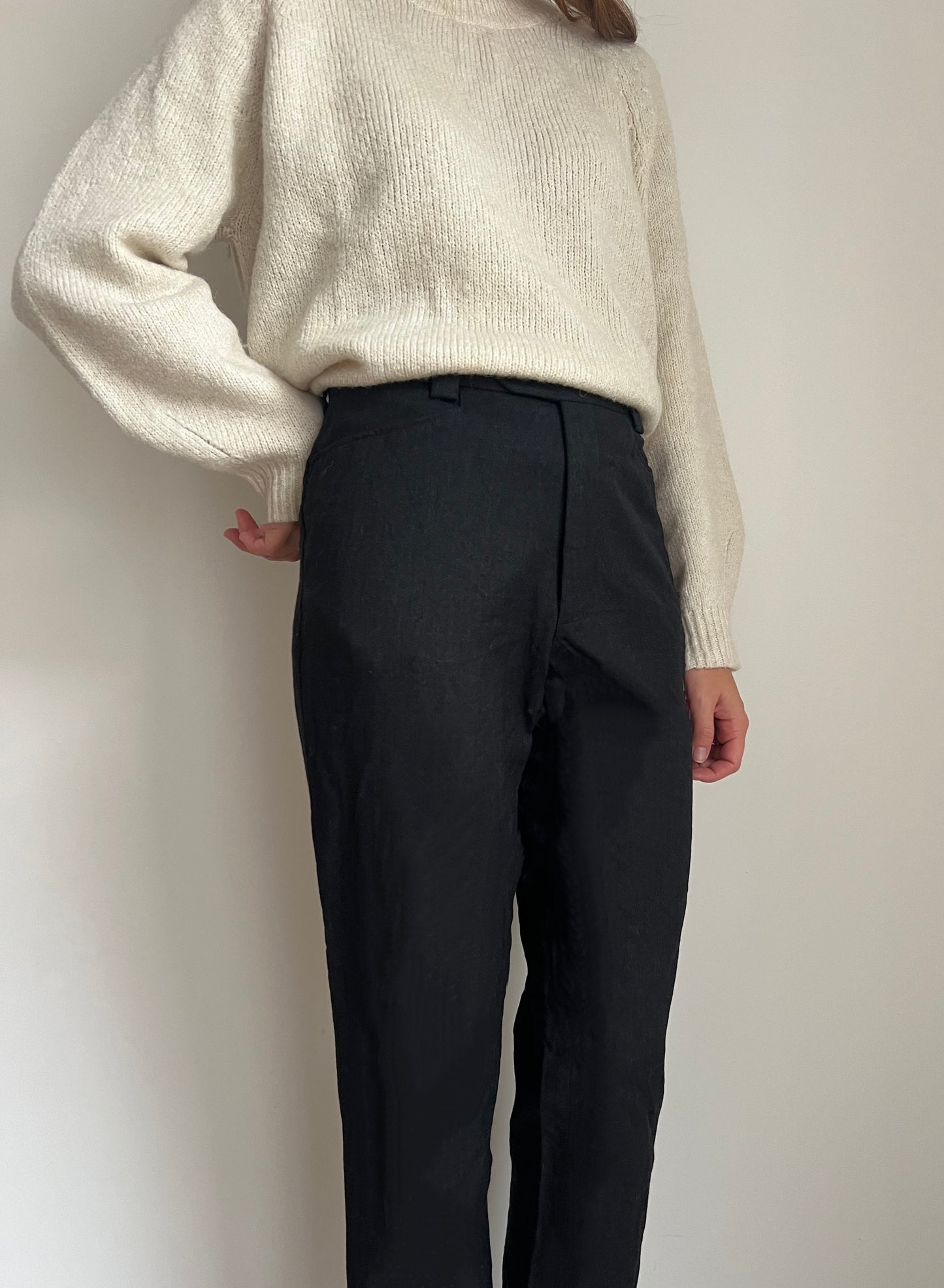 PANTALONI LANA YVES SAINT LAURENT