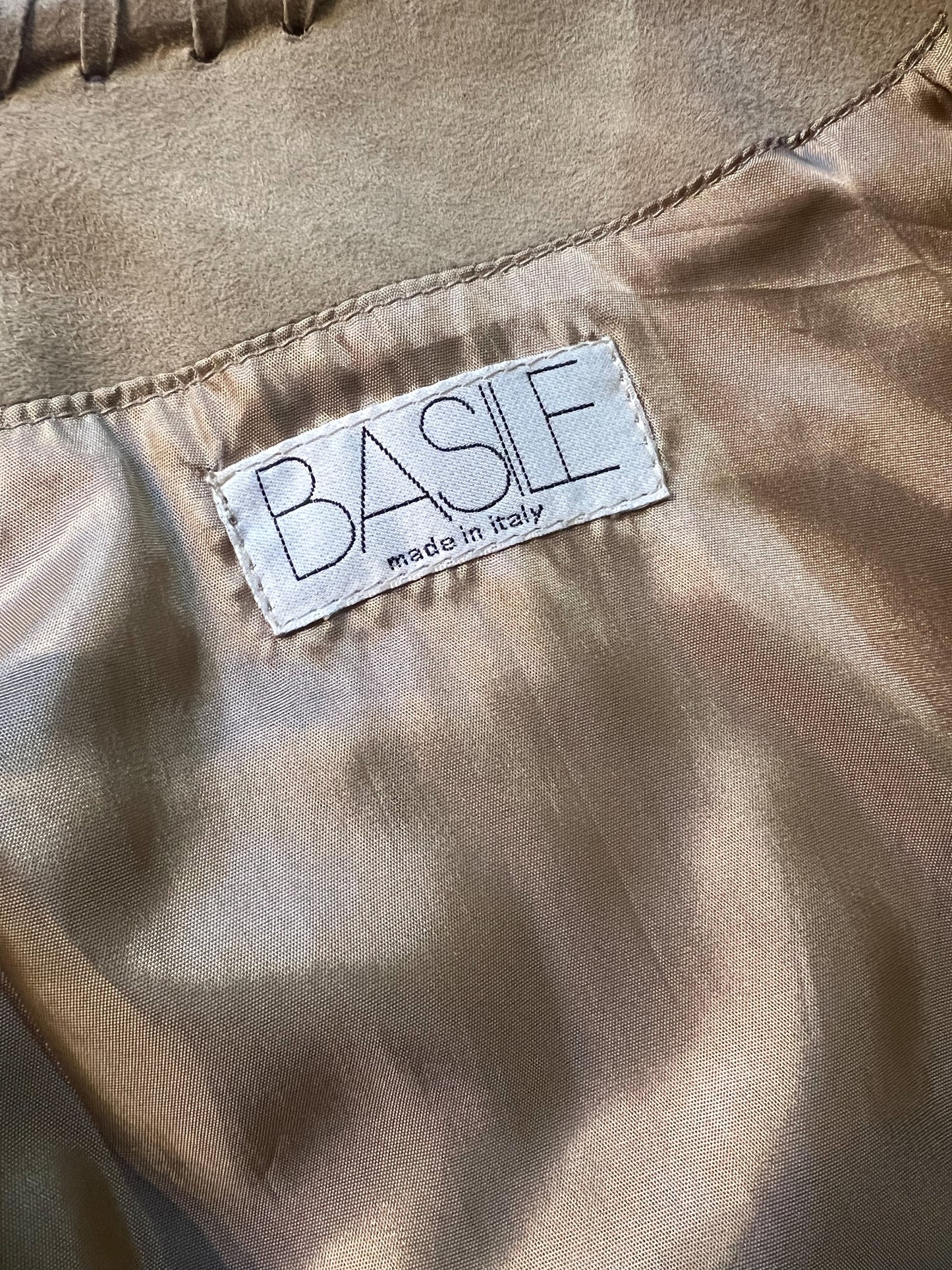 GIACCA IN SUEDE BASILE
