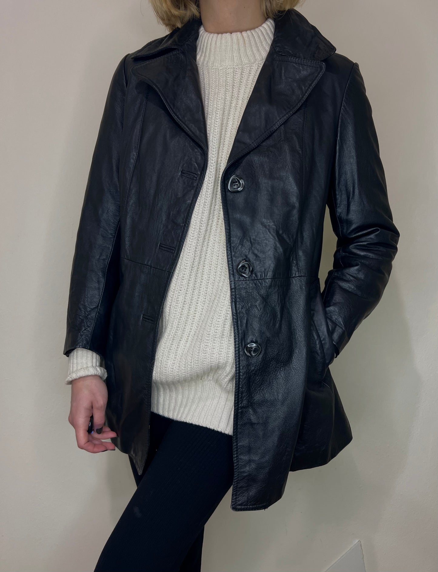 TRENCH IN PELLE