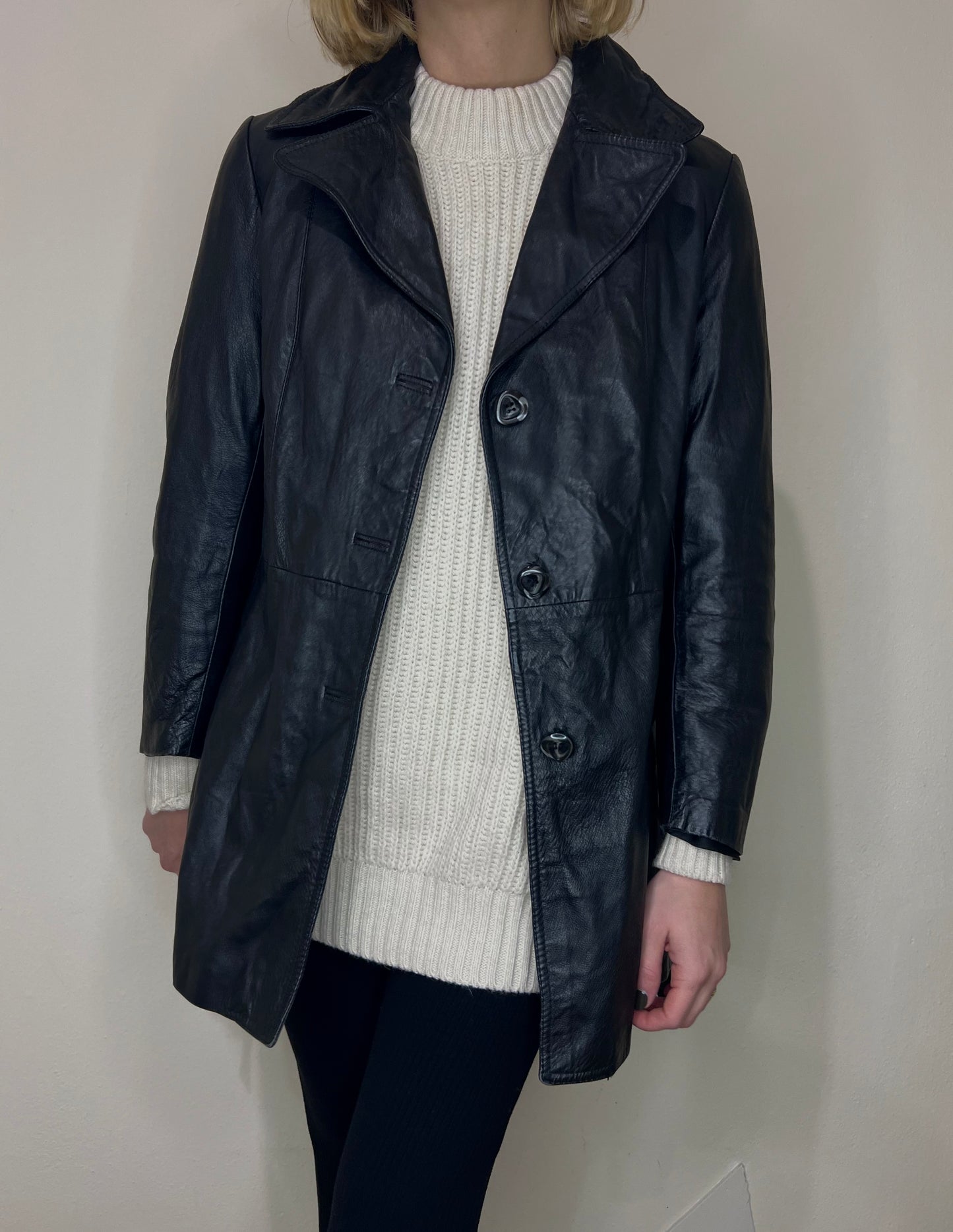 TRENCH IN PELLE