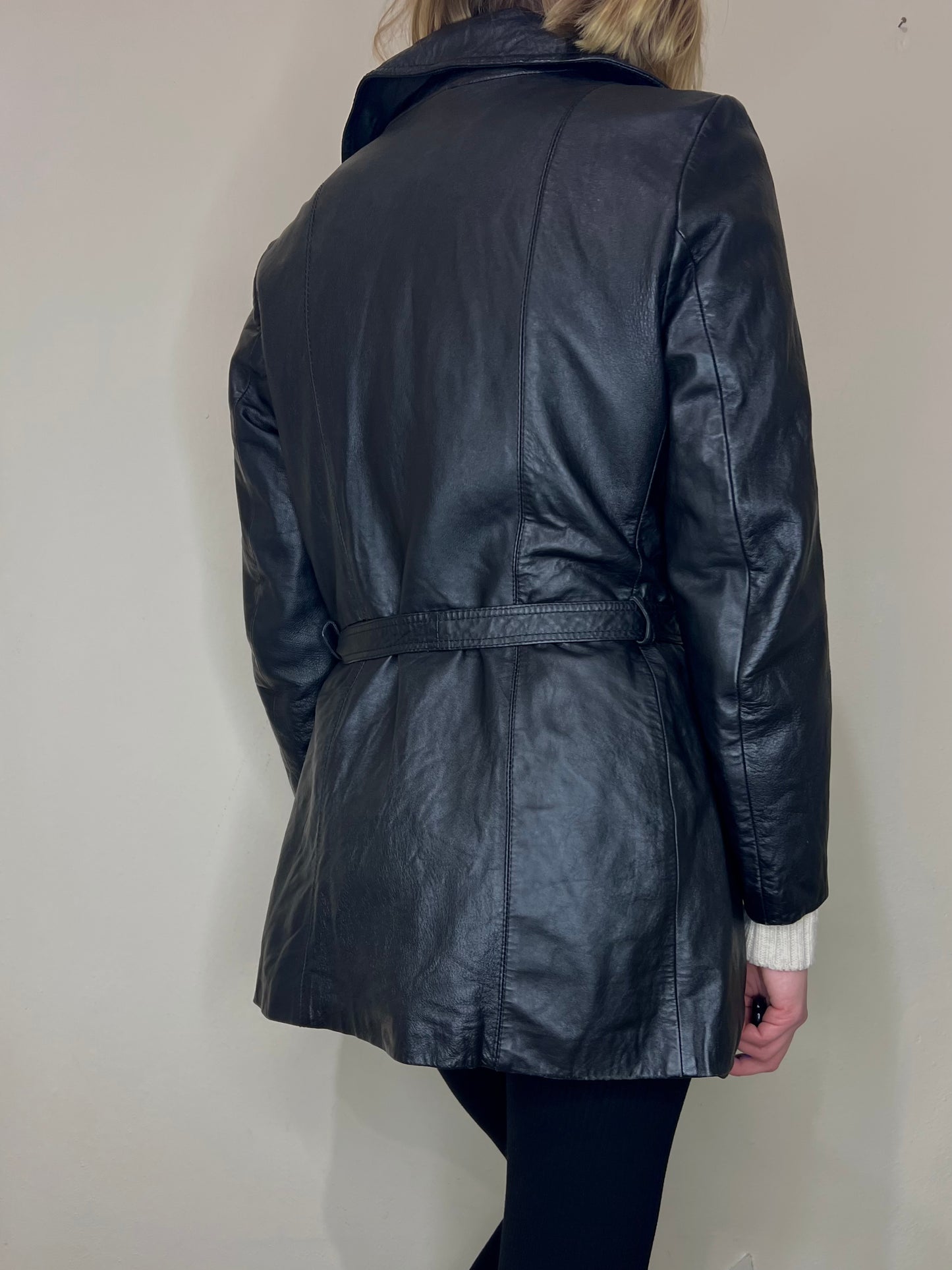 TRENCH IN PELLE