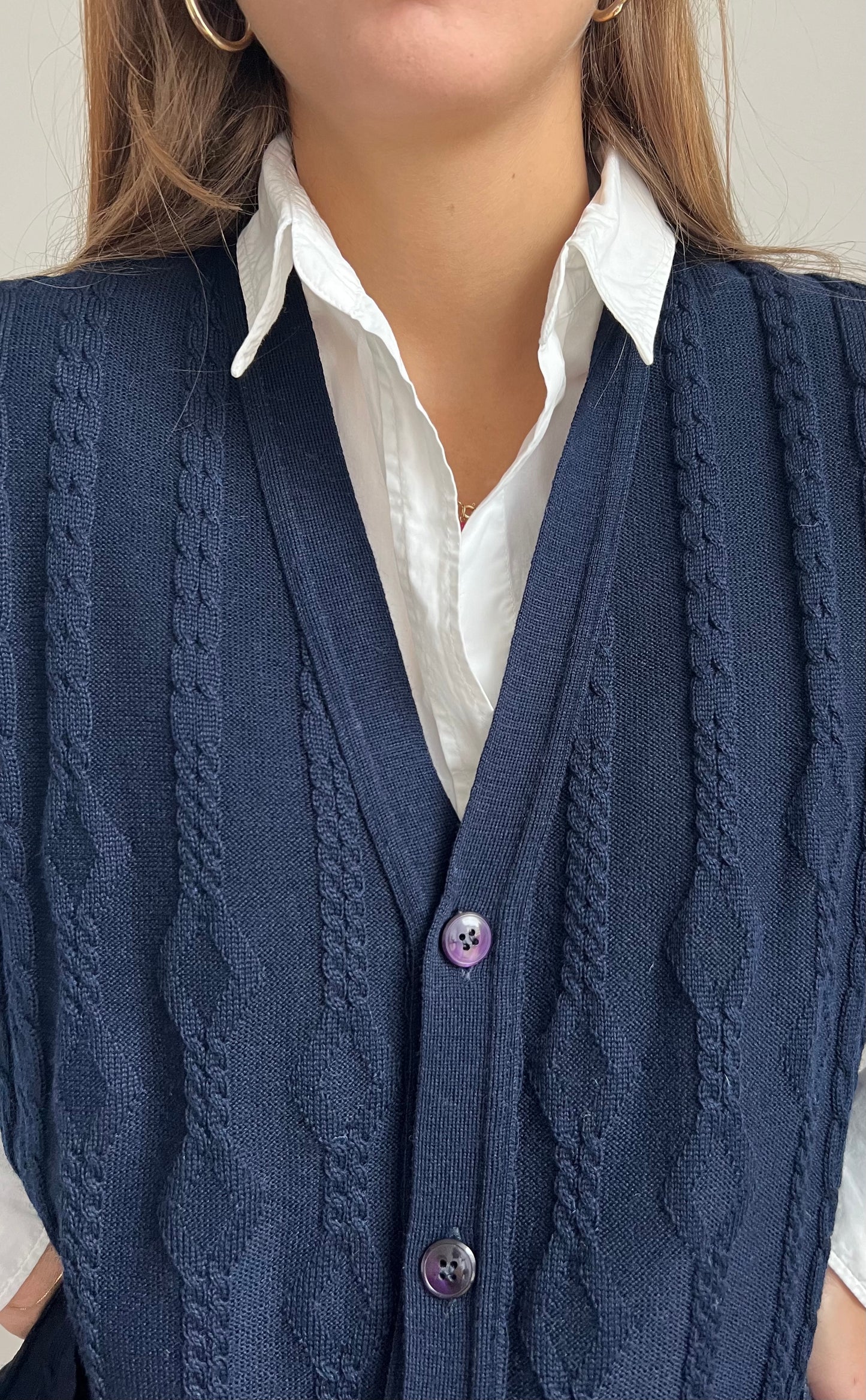 GILET BLU