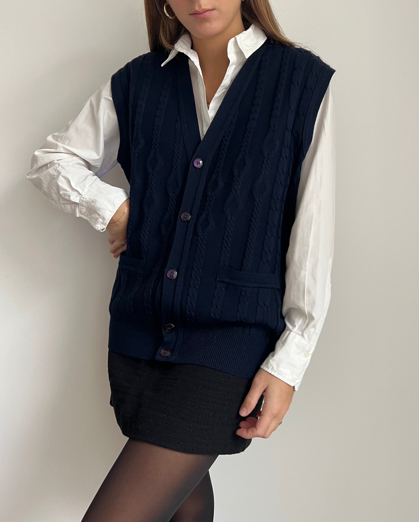 GILET BLU