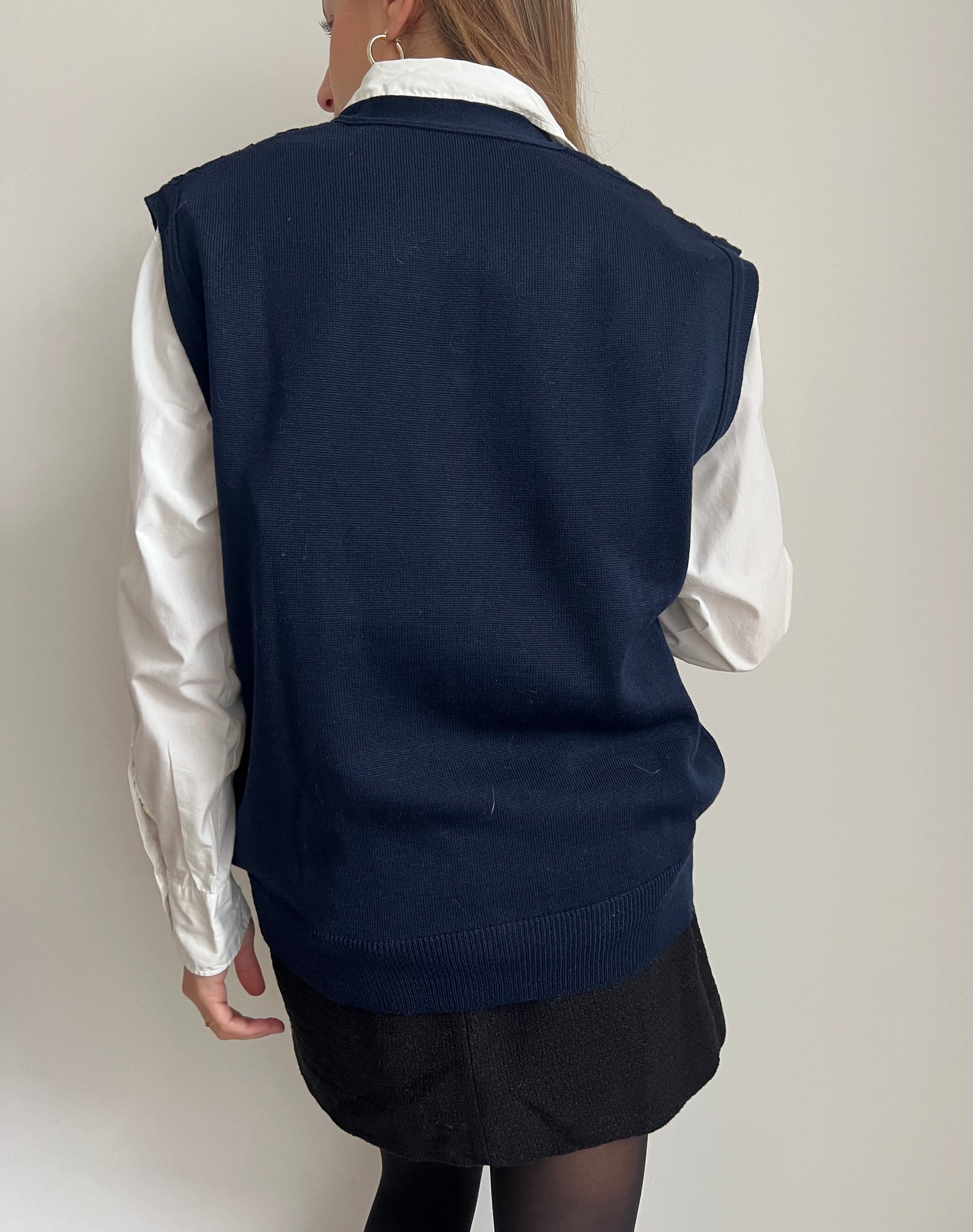 GILET BLU