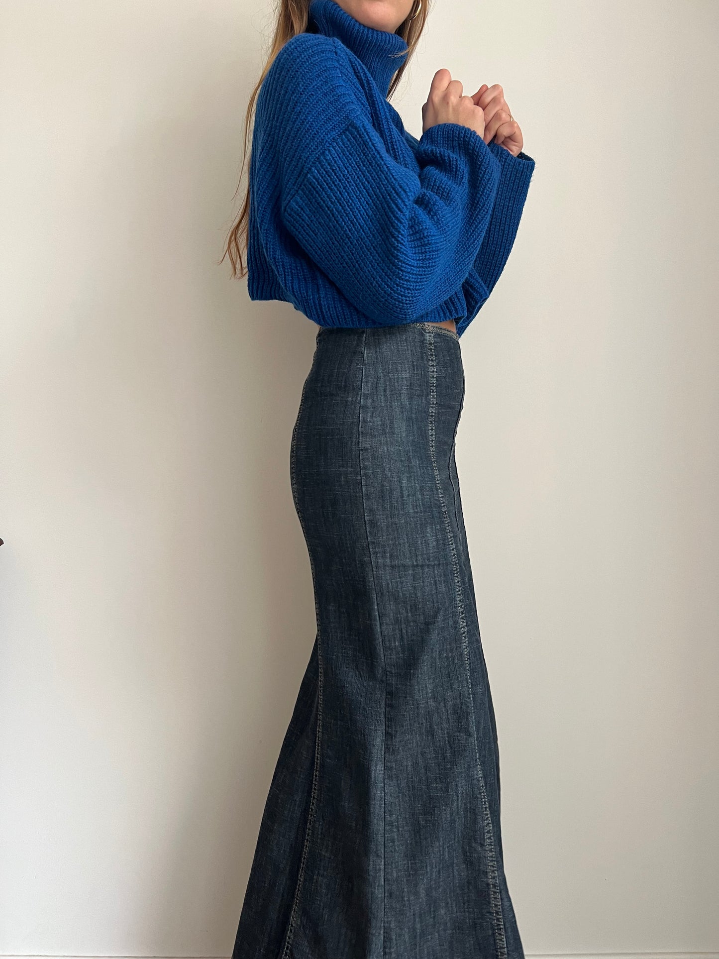 GONNA LUNGA DENIM