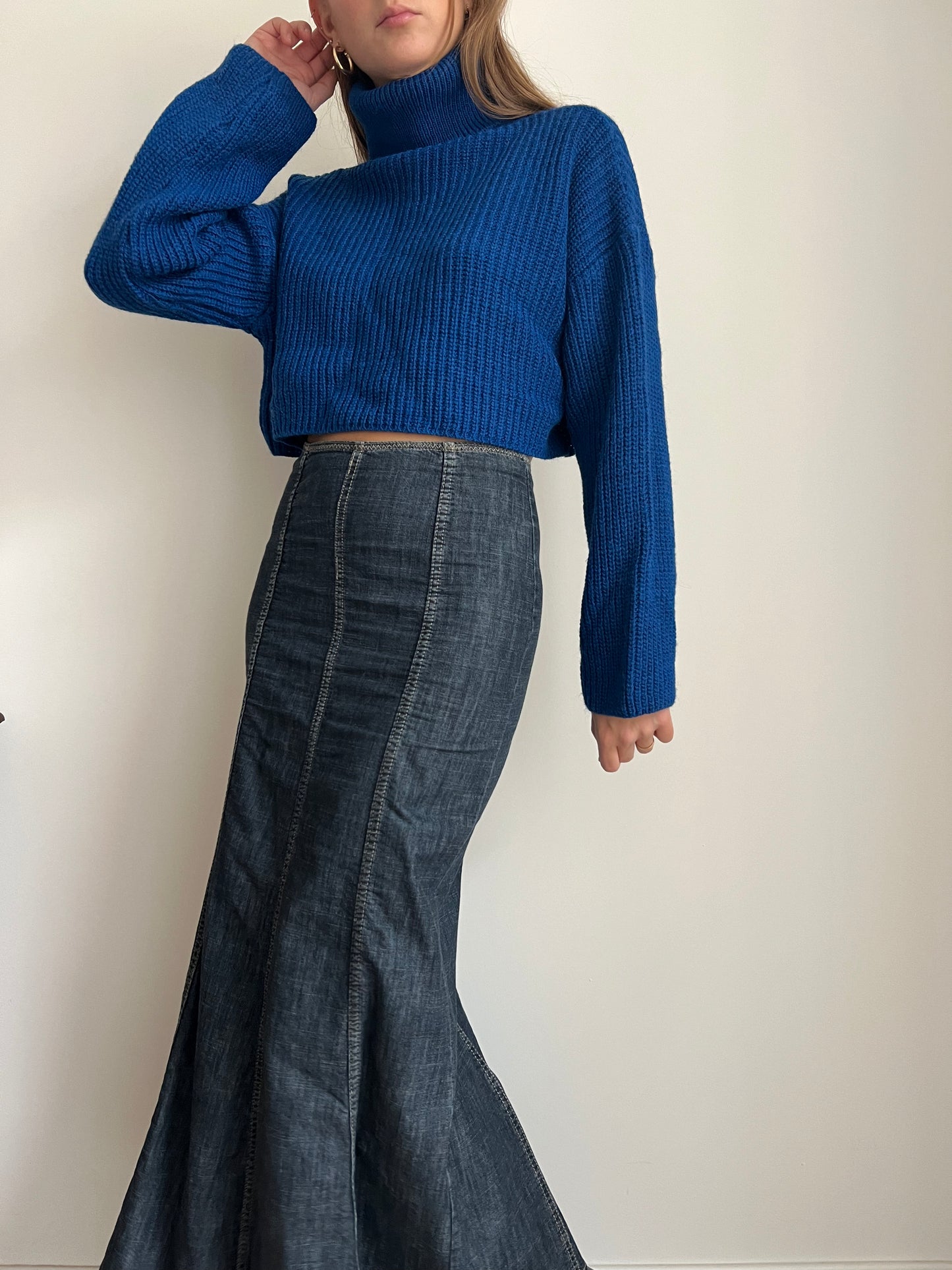 GONNA LUNGA DENIM
