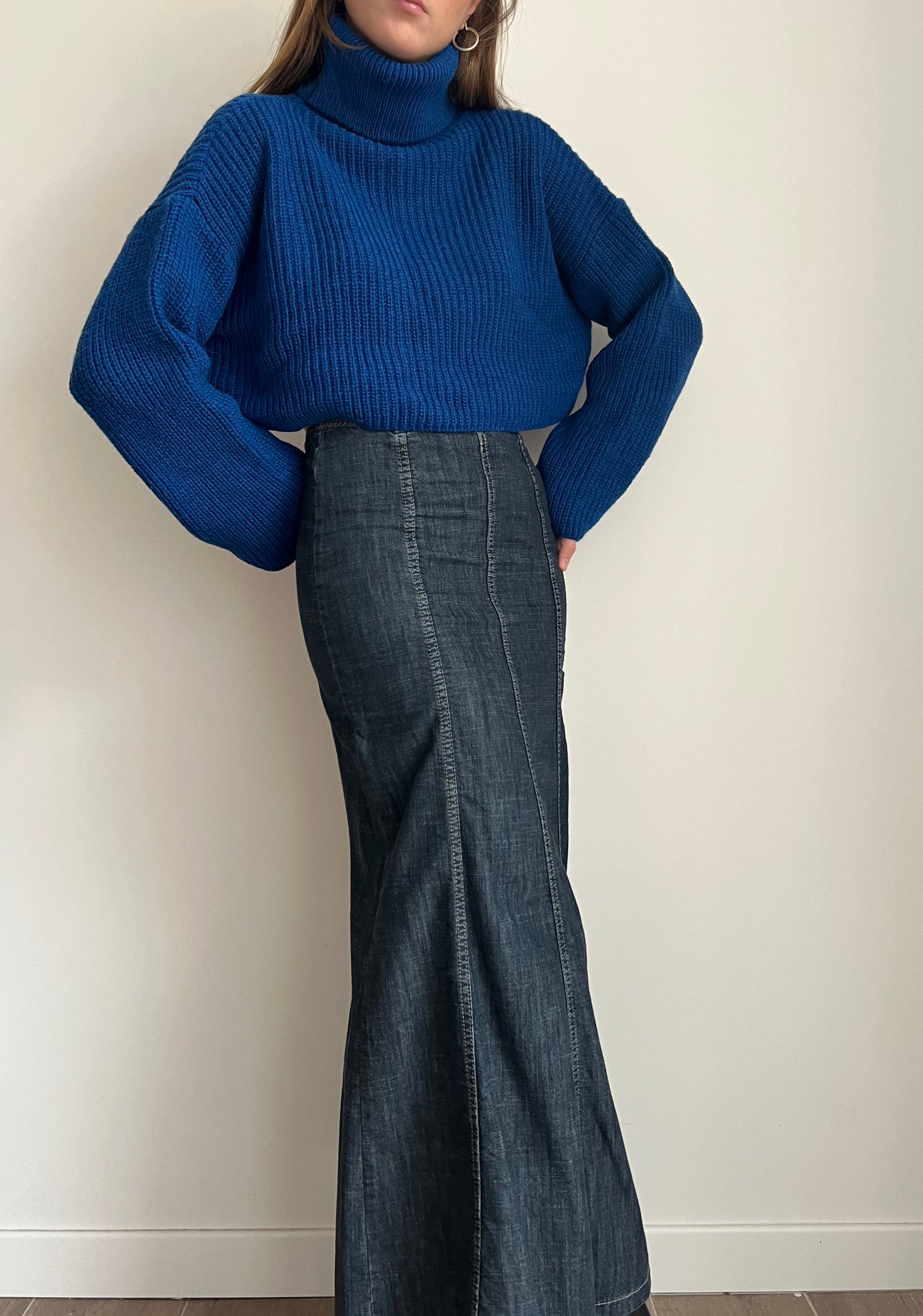 GONNA LUNGA DENIM