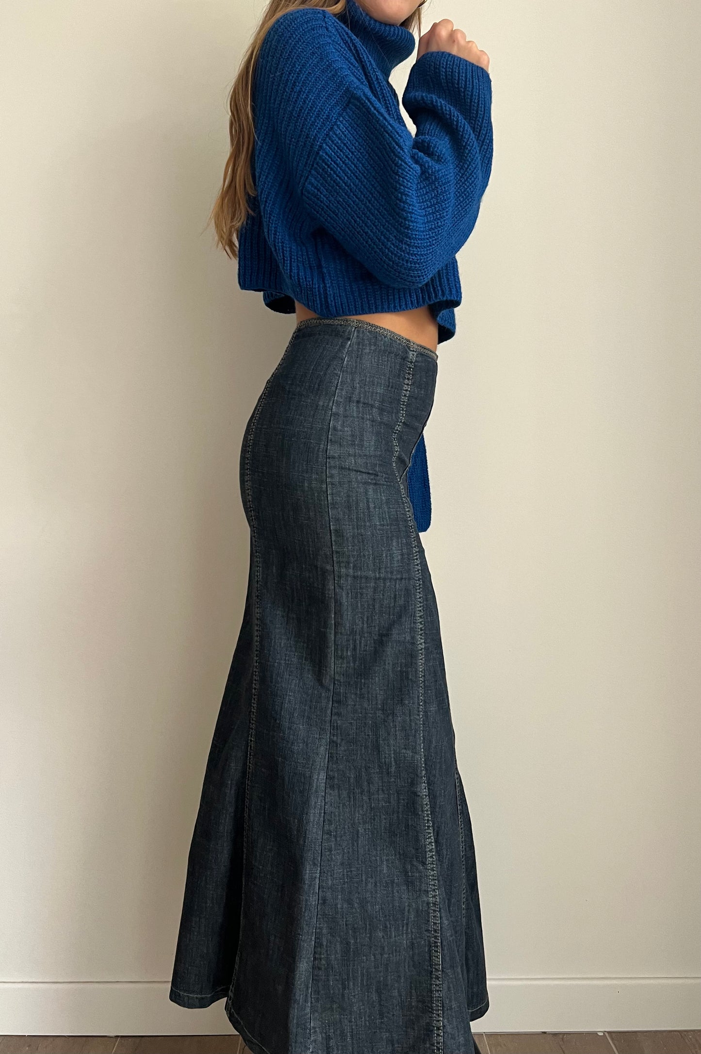 GONNA LUNGA DENIM