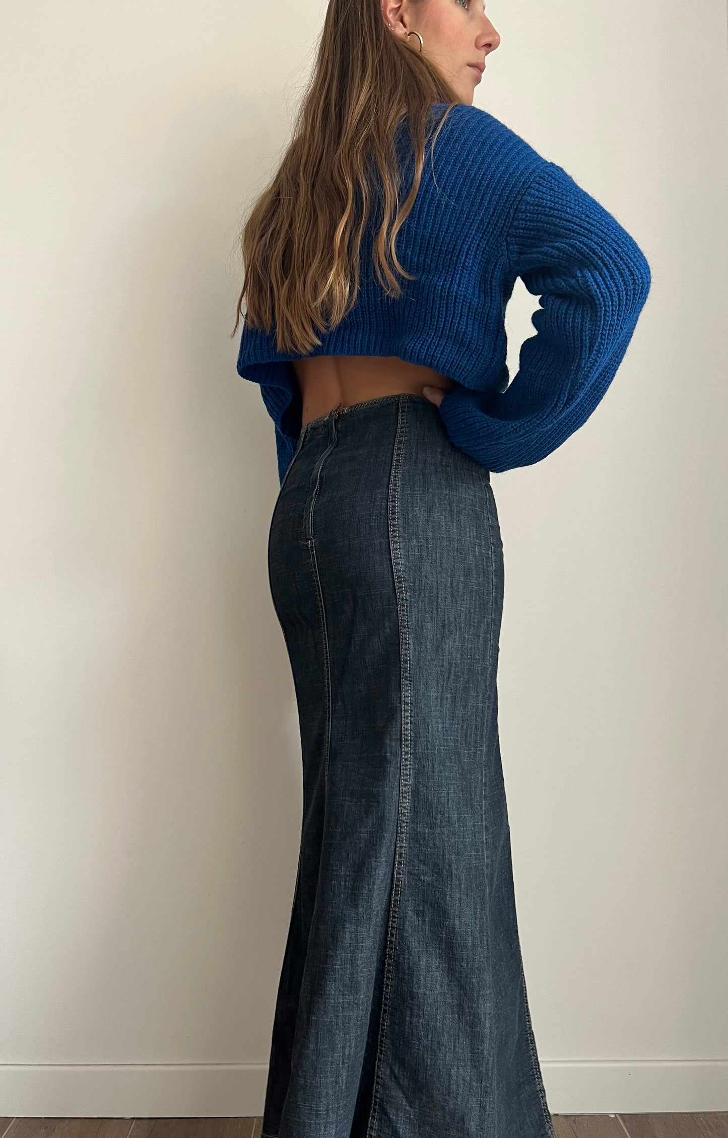 GONNA LUNGA DENIM