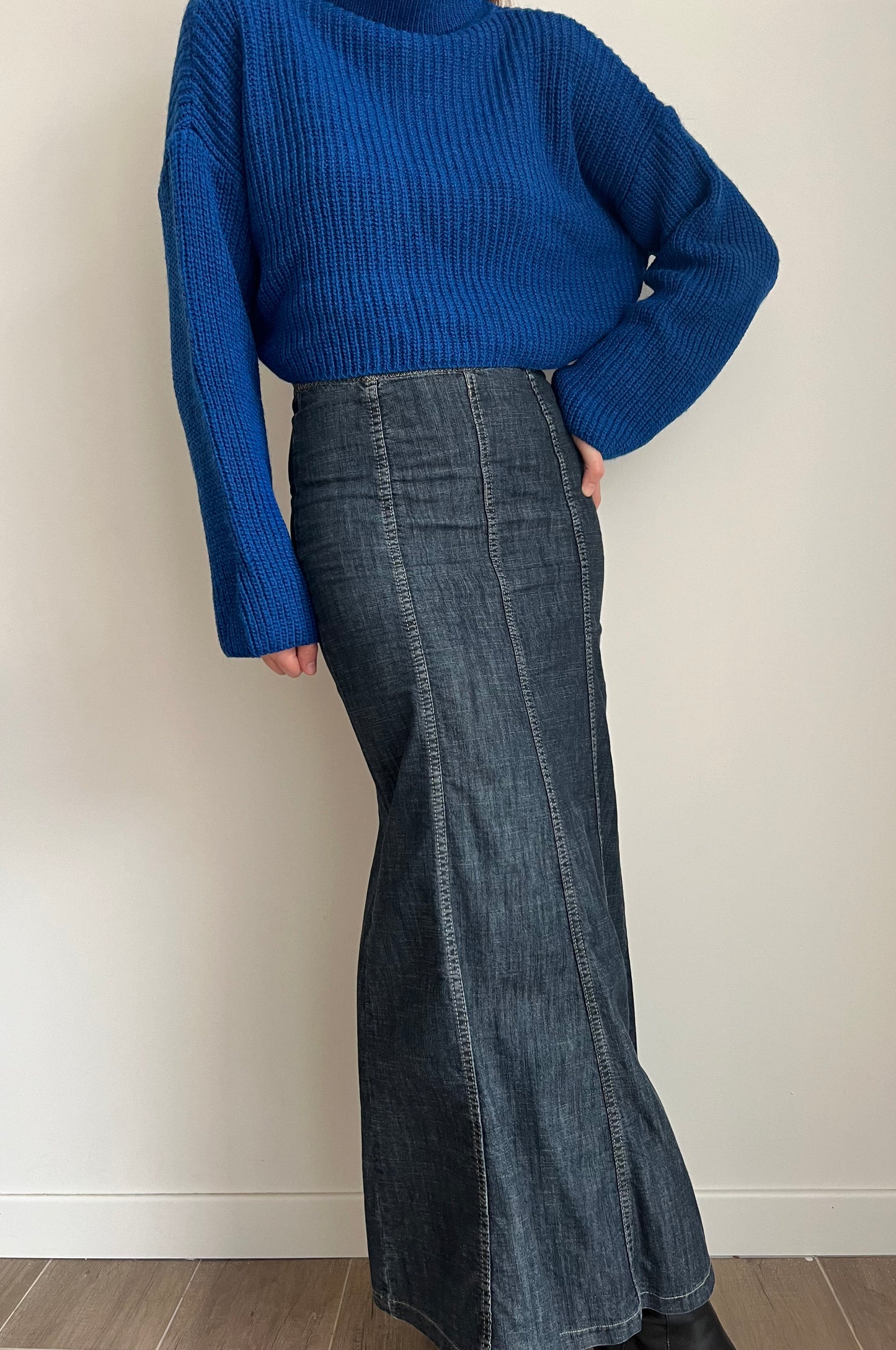 GONNA LUNGA DENIM