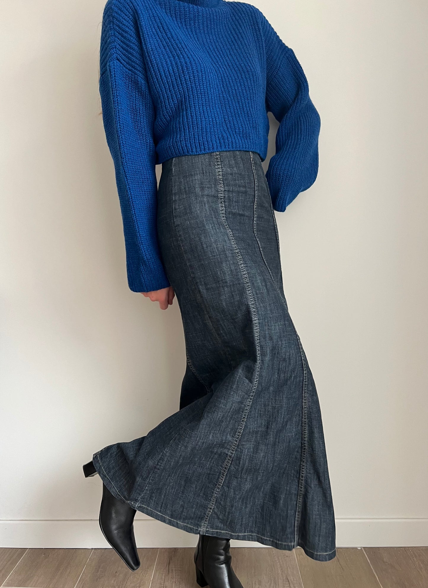 GONNA LUNGA DENIM