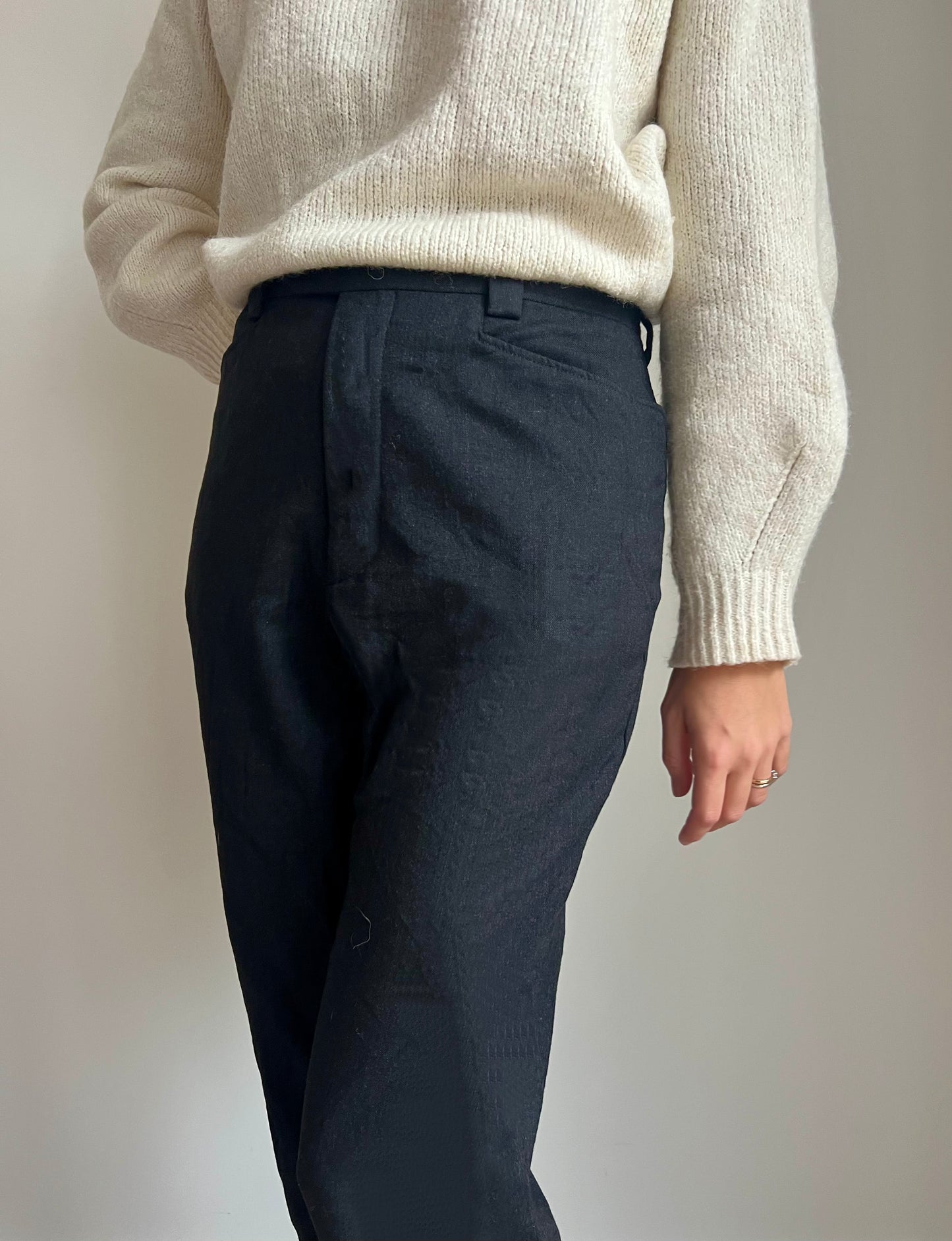 PANTALONI LANA YVES SAINT LAURENT