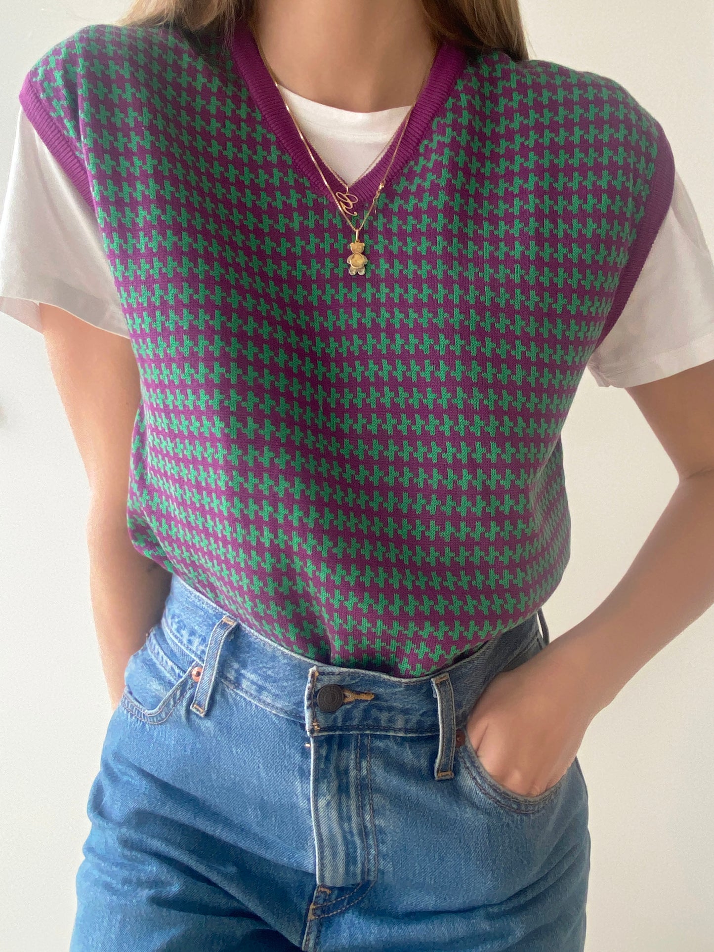 GILET IN COTONE