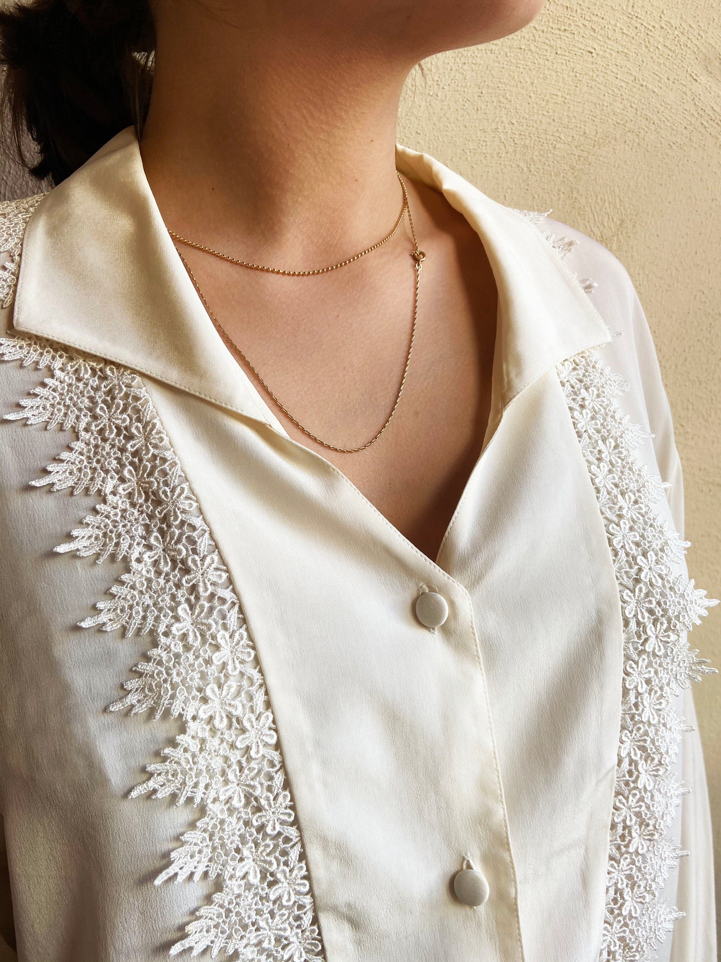 CAMICIA PANNA MADE IN ITALY