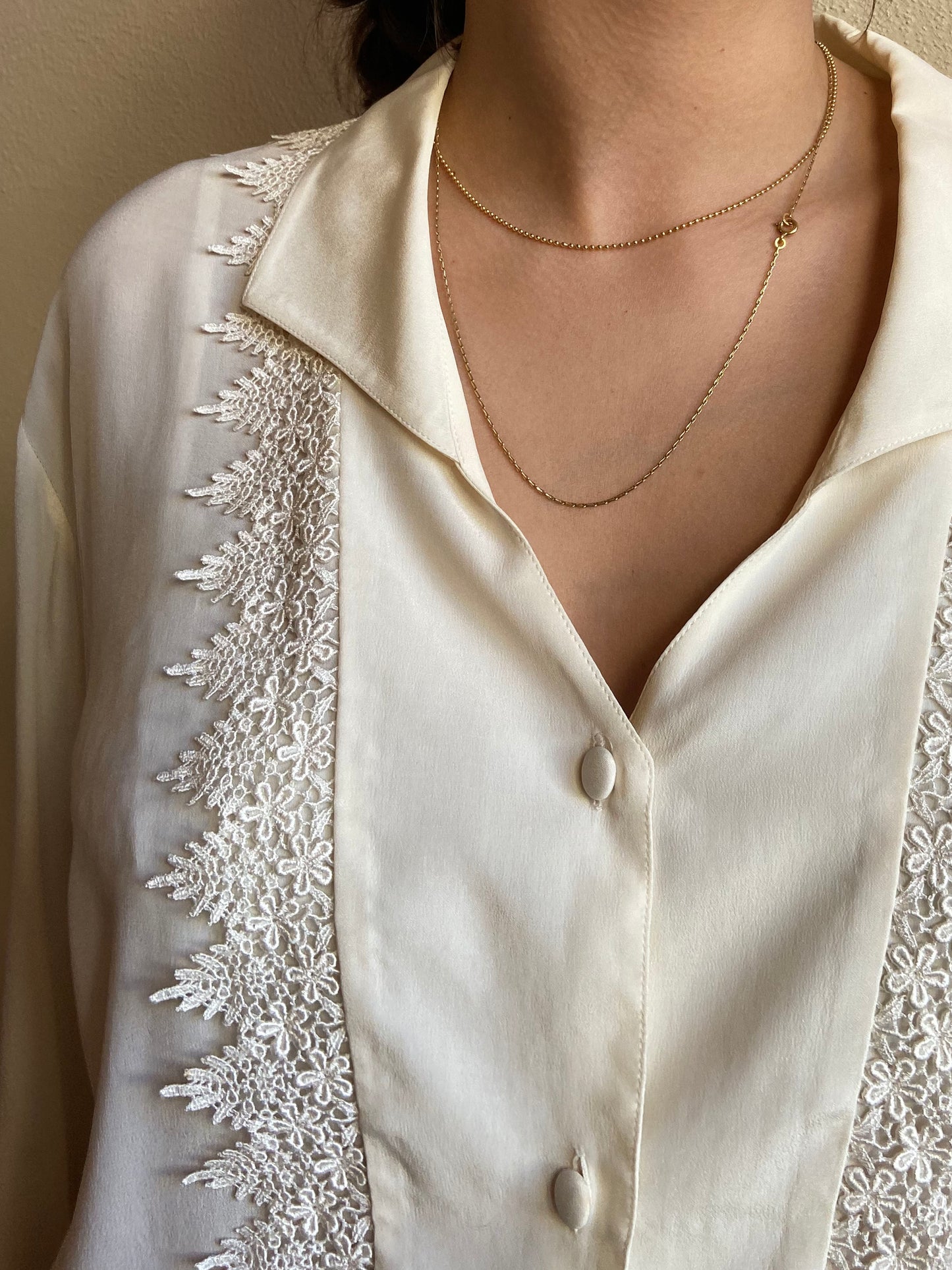 CAMICIA PANNA MADE IN ITALY