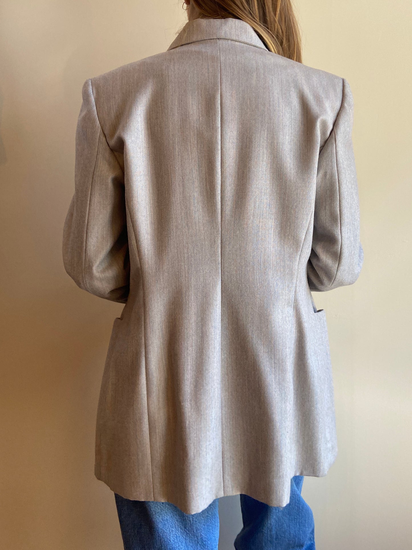 BLAZER MELANGE DOPPIOPETTO