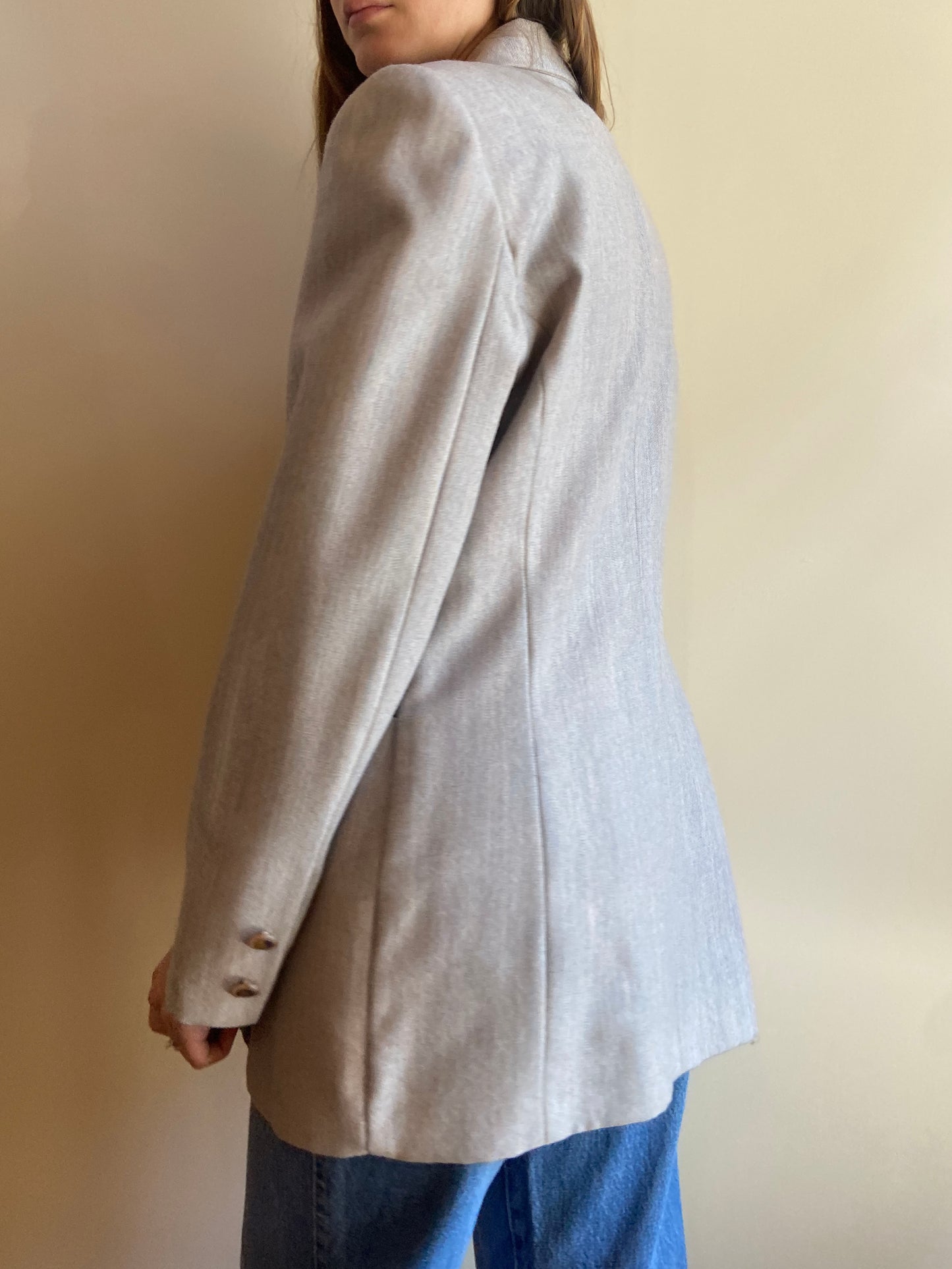 BLAZER MELANGE DOPPIOPETTO