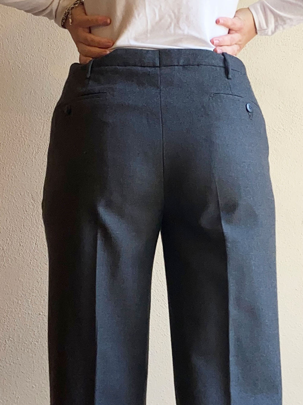 PANTALONE SARTORIALE IN LANA