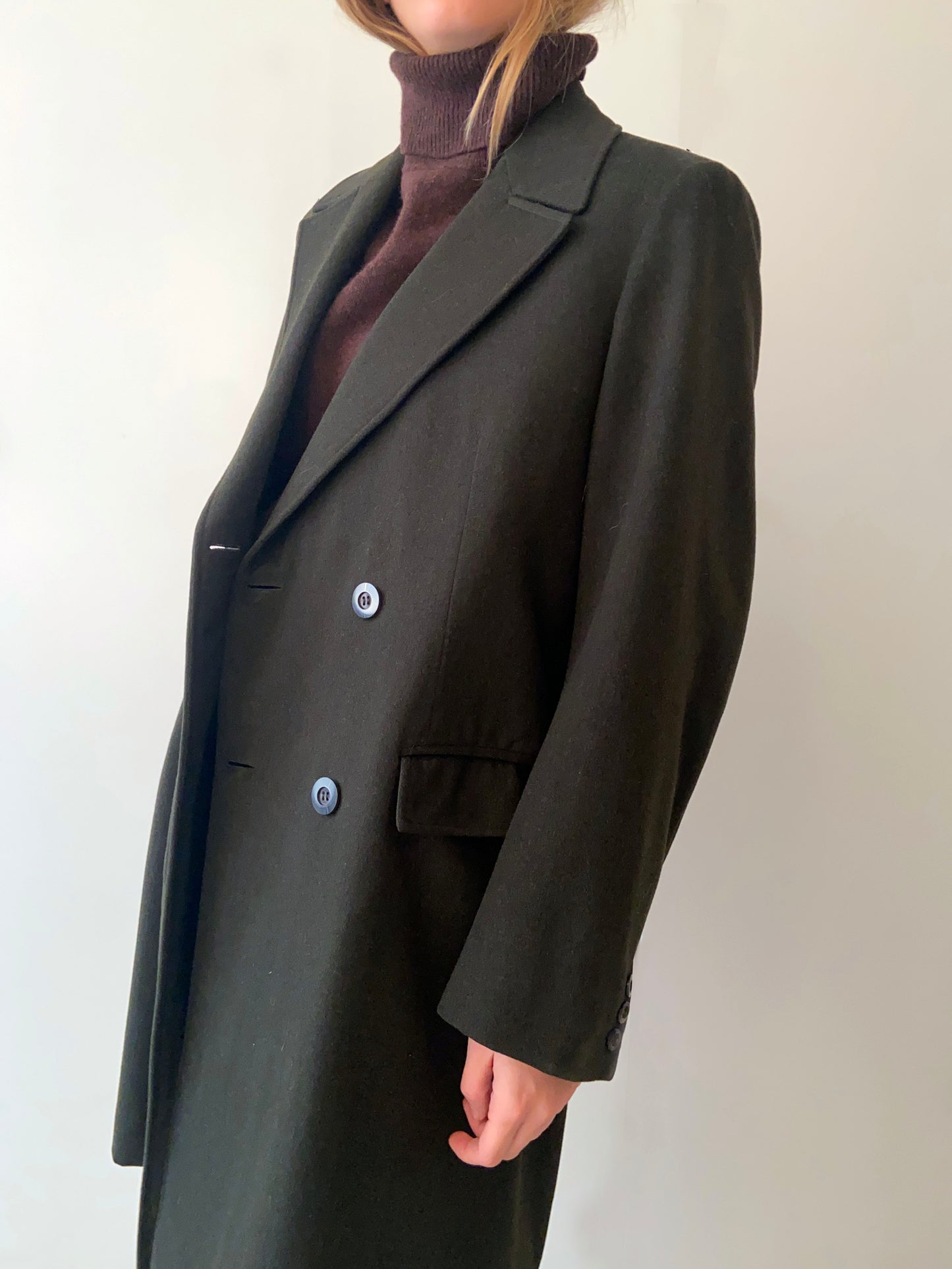 CAPPOTTO VERDONE 100% LANA