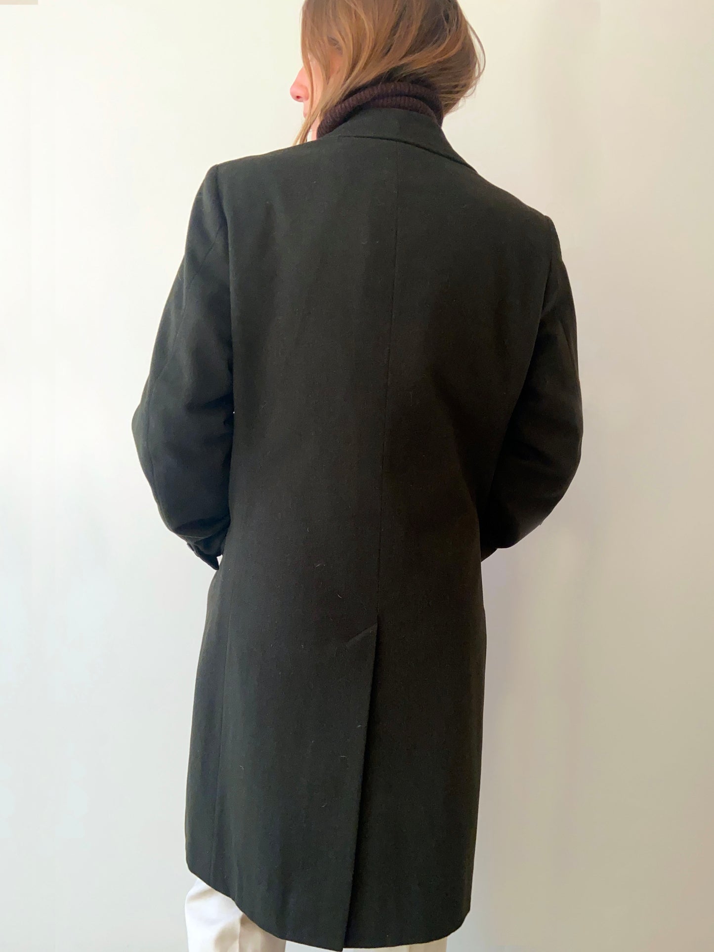 CAPPOTTO VERDONE 100% LANA