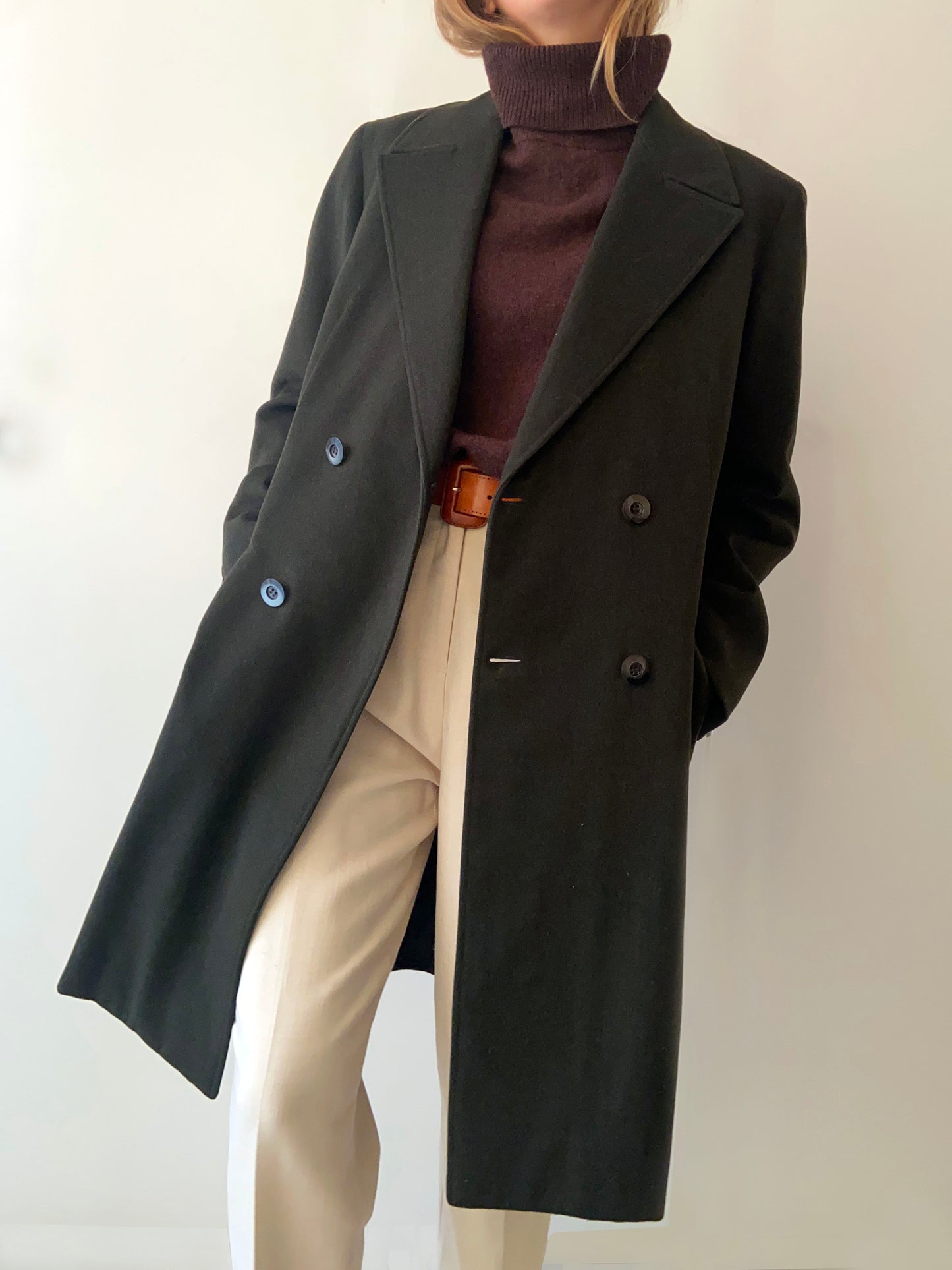 CAPPOTTO VERDONE 100% LANA
