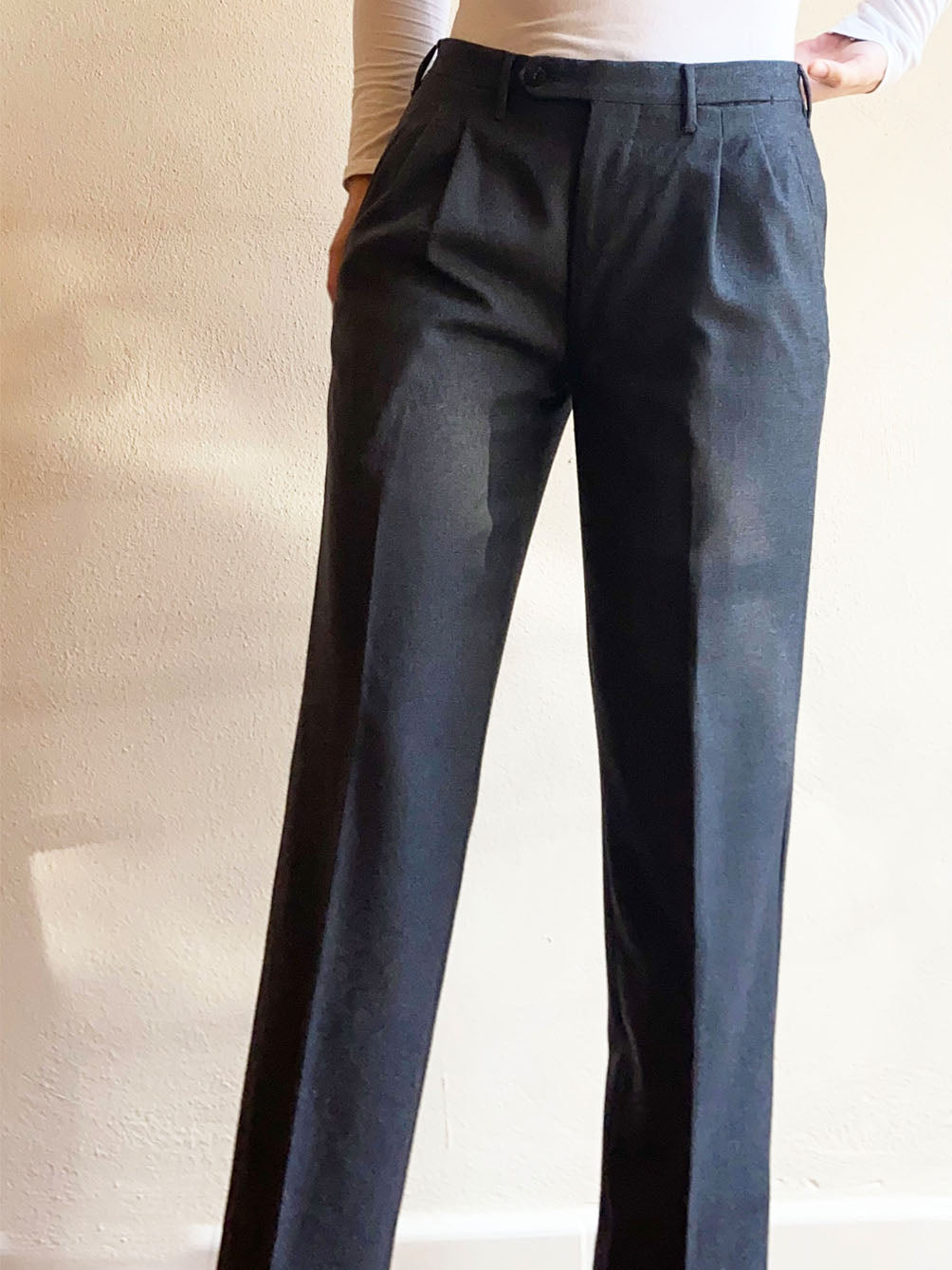 PANTALONE SARTORIALE IN LANA