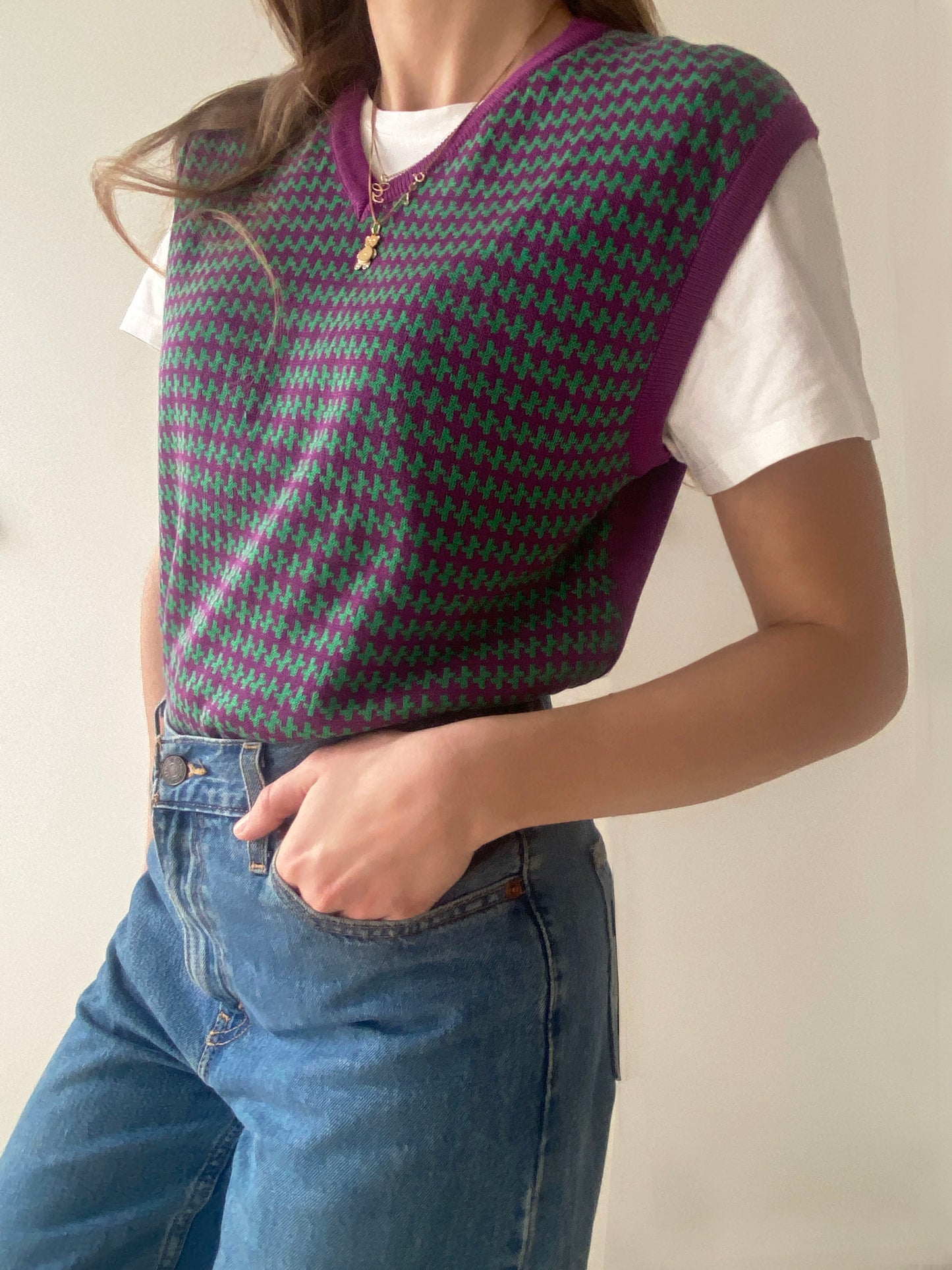 GILET IN COTONE