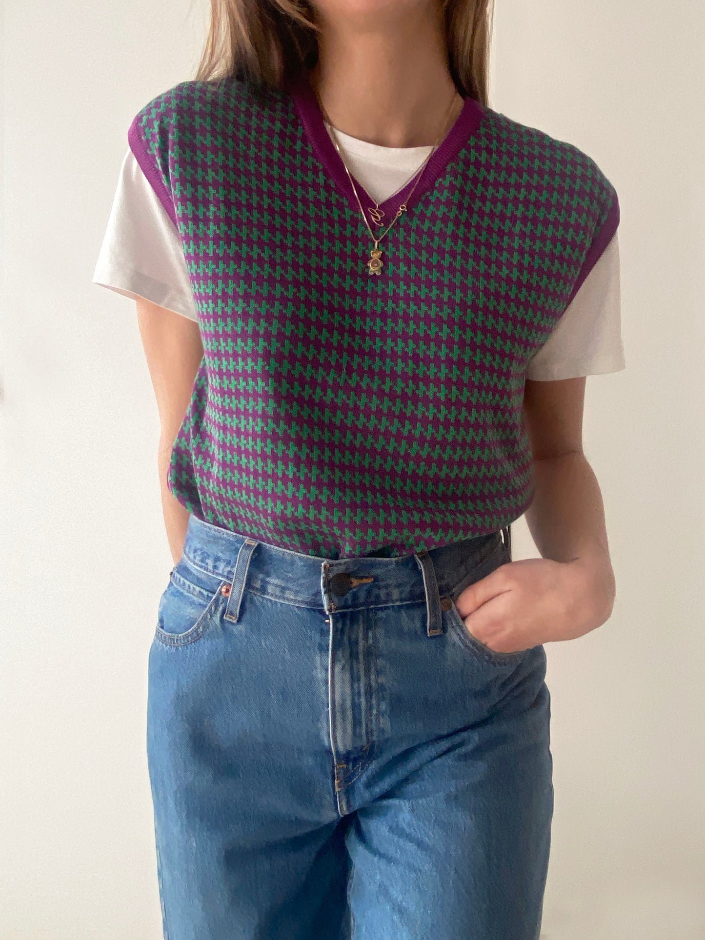 GILET IN COTONE