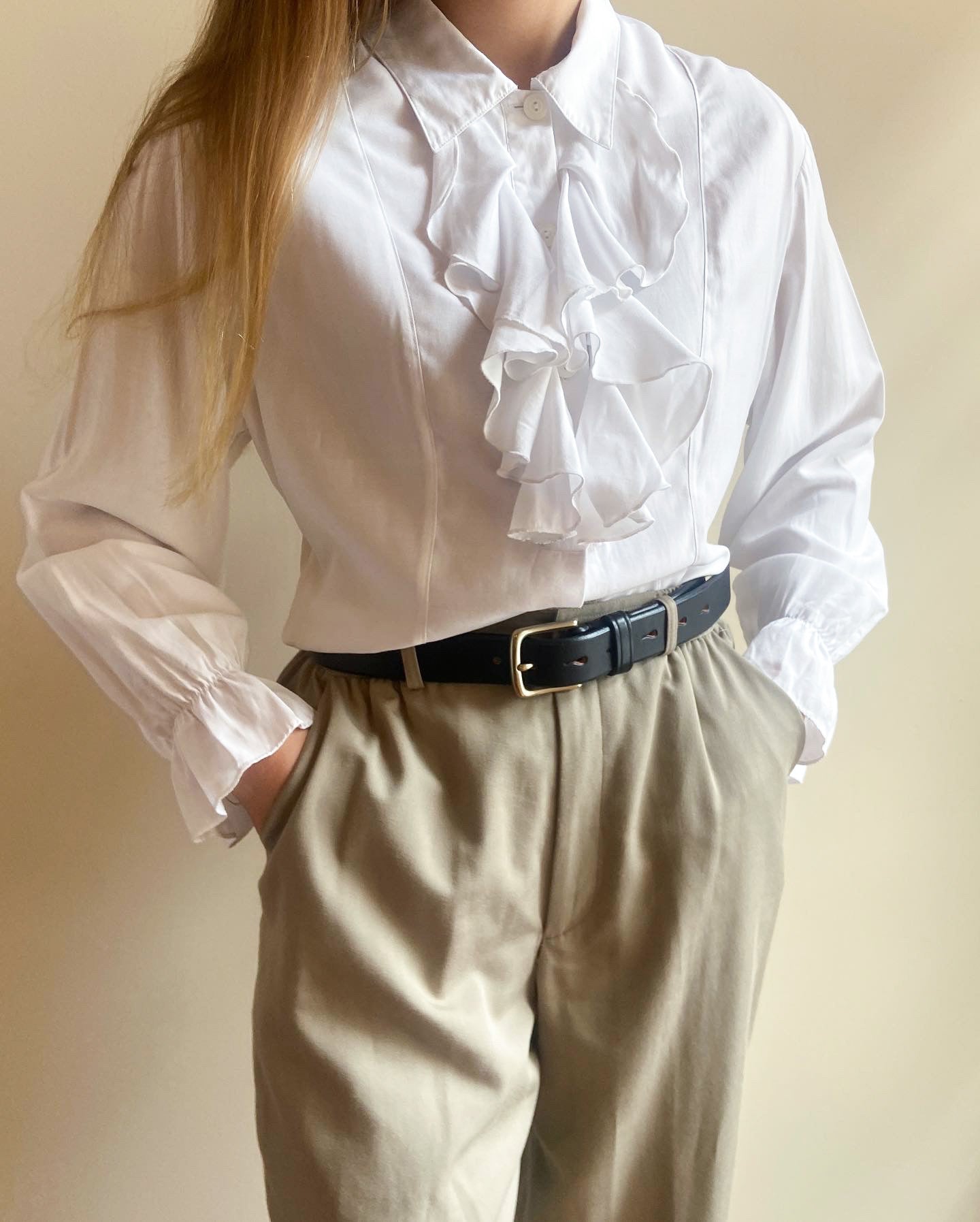 CAMICIA CON JABOT
