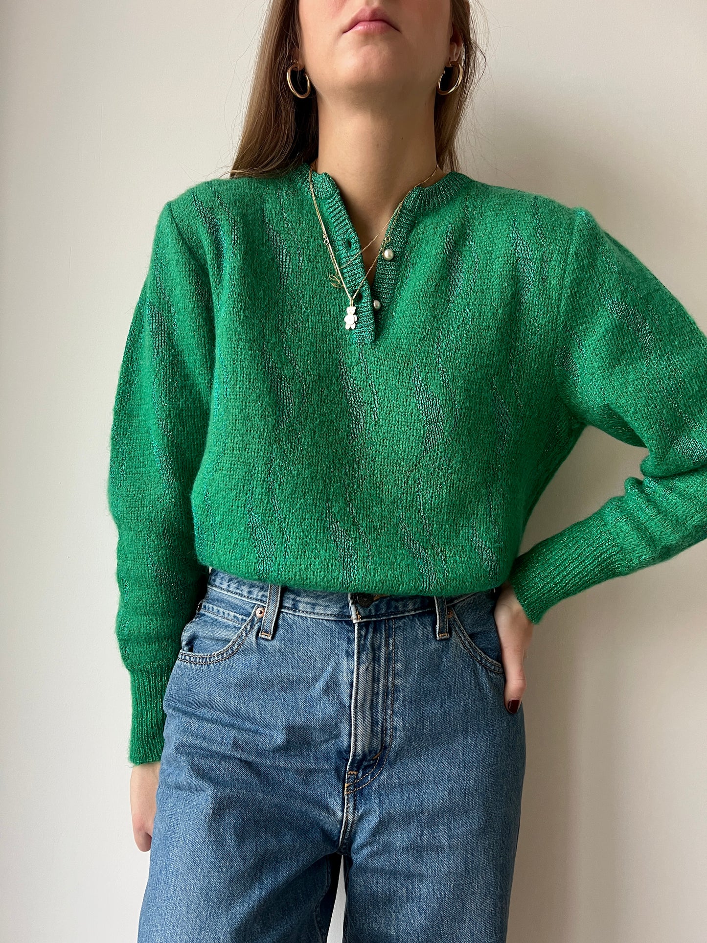 MAGLIONE VERDE